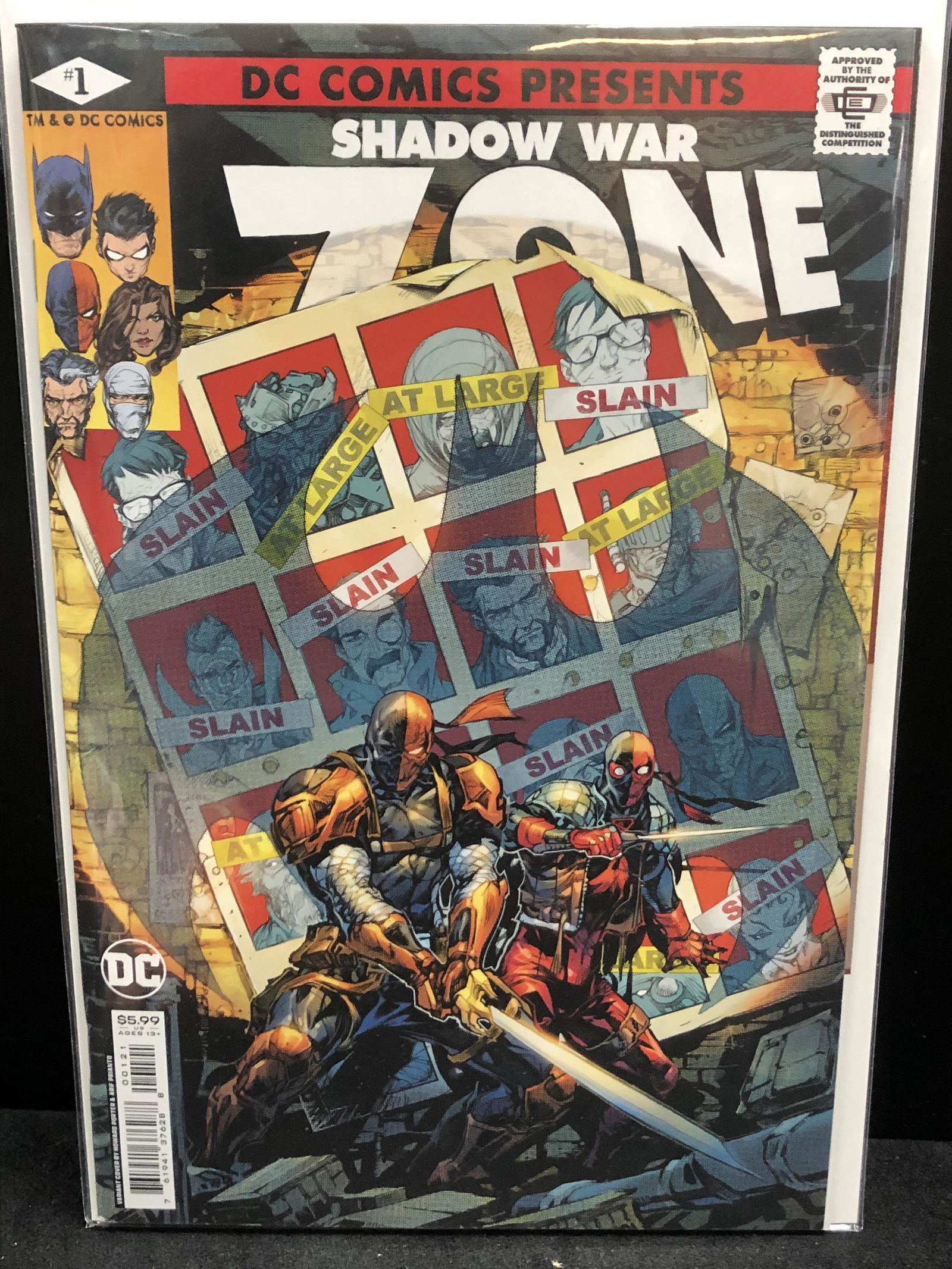 SHADOW WAR ZONE # 1 (DC COMICS) (1 of 1)