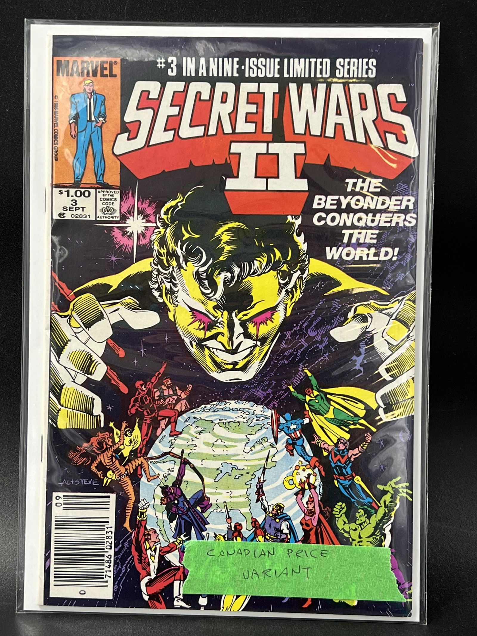 SECRET WARS II NO. 3 MARVEL COMICS (1 of 1)