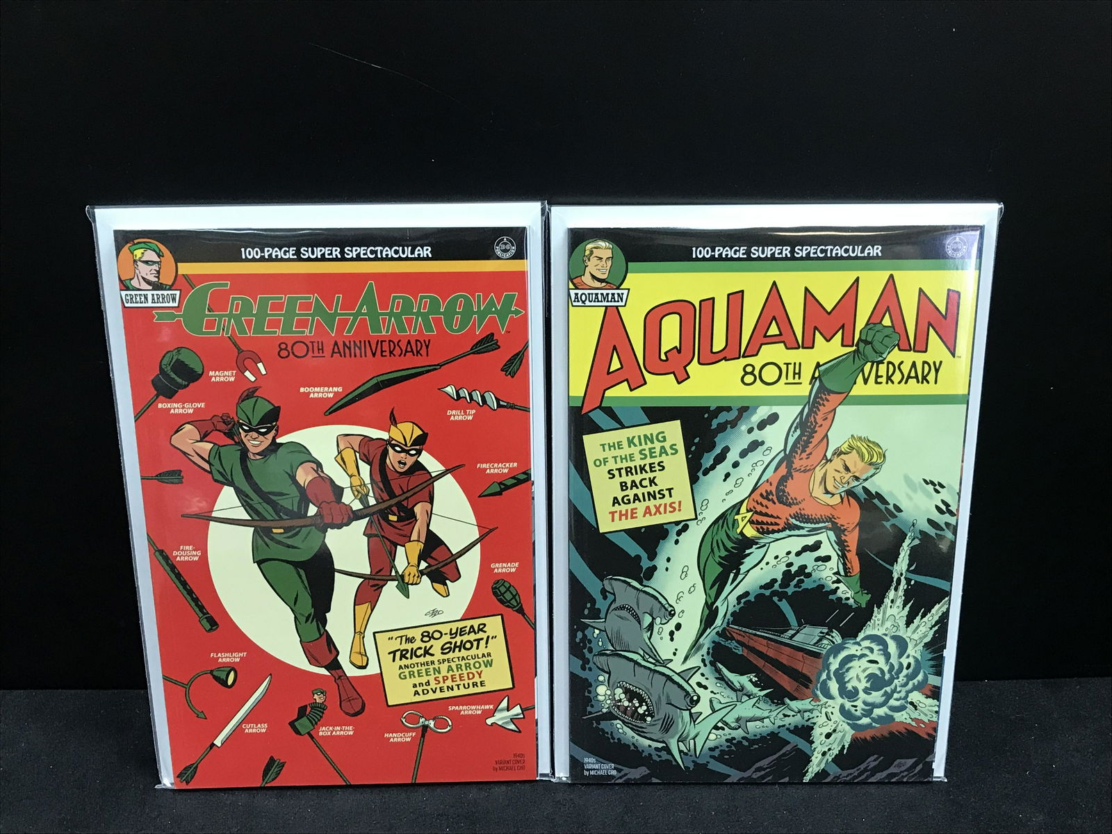 80TH ANNIVERSARY OF GREEN ARROW AND AQUAMAN (DC COMICS) (1 of 1)