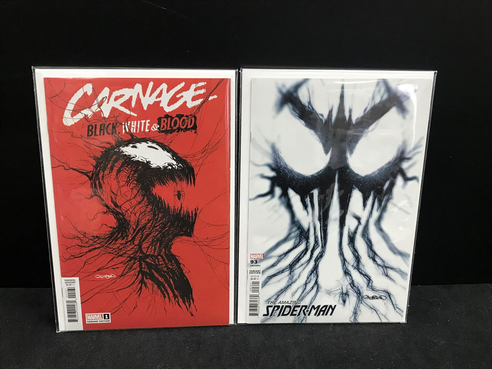 CARNAGE # 1  AND THE AMAZING SPIDER-MAN #93  MARVEL COMICS (1 of 1)