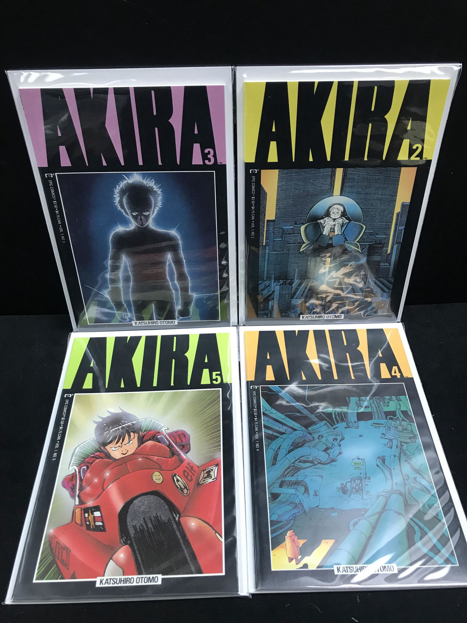 AKIRA # 2 - # 5  (EPIC COMICS) (1 of 1)
