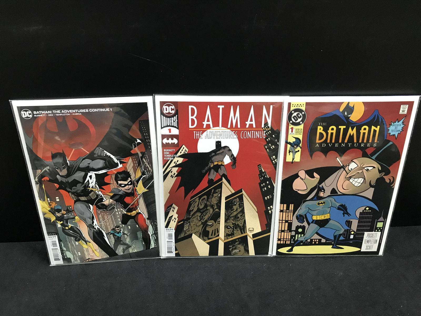 LOT OF 3 BATMAN  # 1 COMICS (DC COMICS) (1 of 1)
