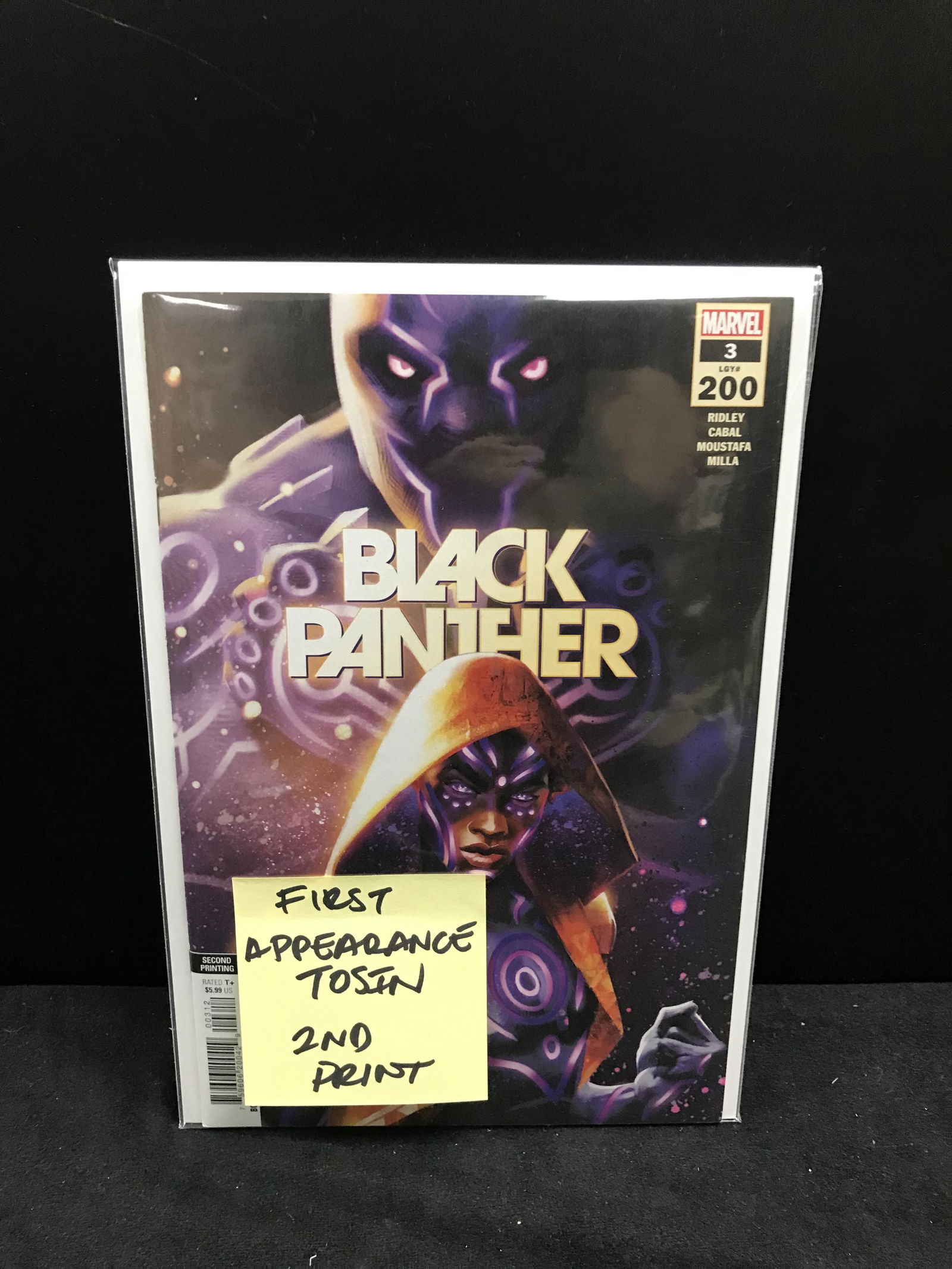 BLACK PANTHER # 3  1ST APP OF TOSIN (MARVEL COMICS) (1 of 1)