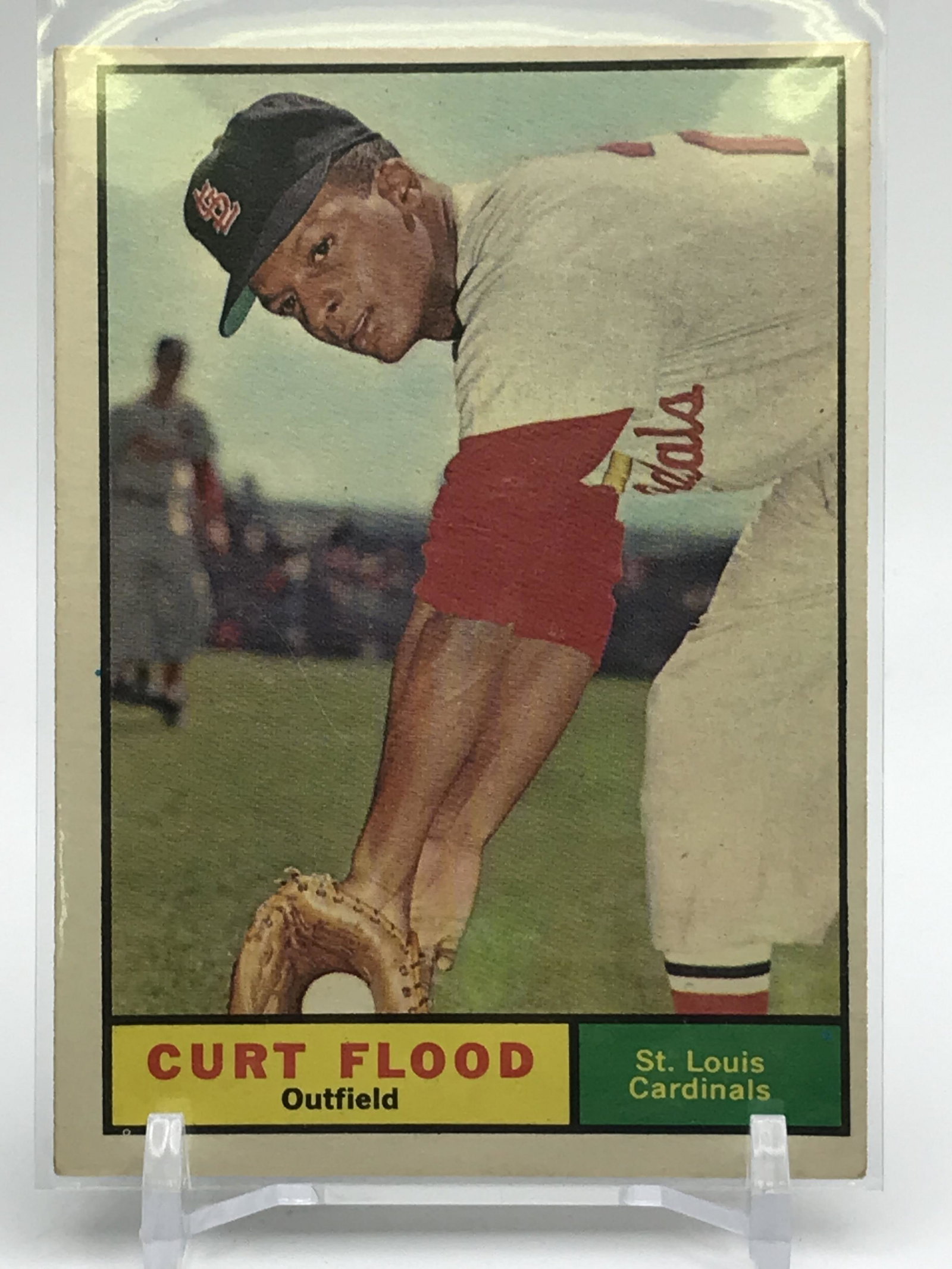 1961 TOPPS KURT FLOOD: 1961 TOPPS KURT FLOOD