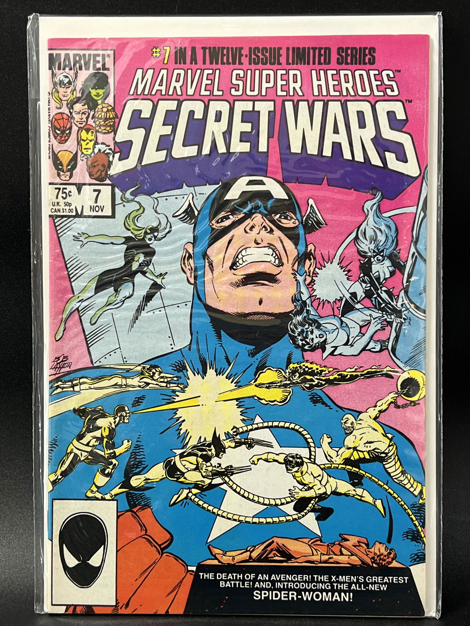 MARVEL SUPER HEROES SECRET WARS NO. 7 MARVEL COMICS (1 of 1)