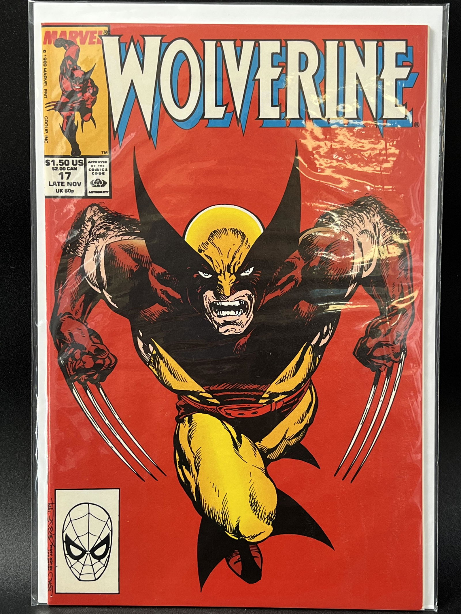 WOLVERINE NO. 17 MARVEL COMICS (1 of 1)