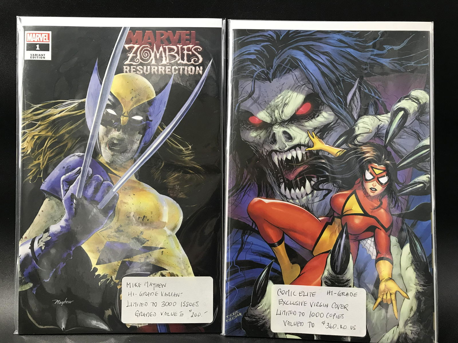 LOT OF 2 MARVEL ZOMBIES RESURRECTION COMICS (1 of 1)