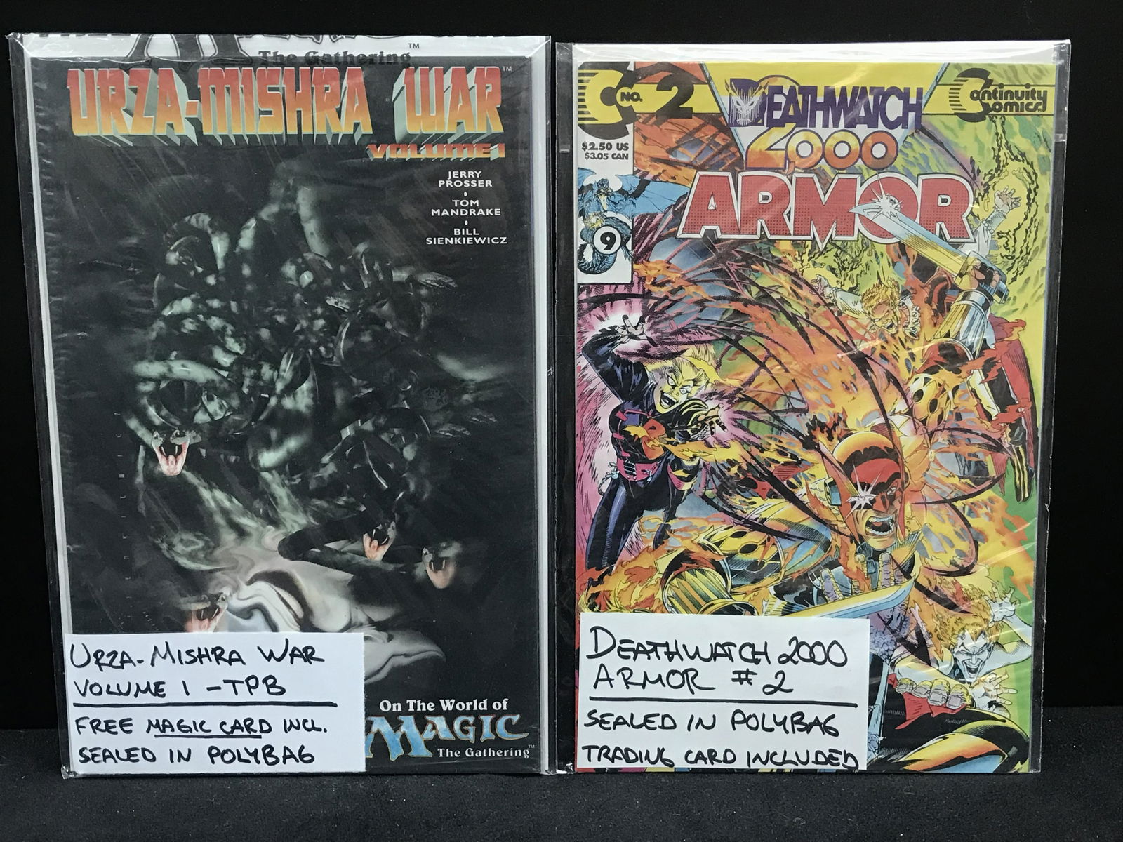 MAGIC THE GATHERING AND DEATHWATCH 2000 COMIC BOOK LOT (1 of 1)