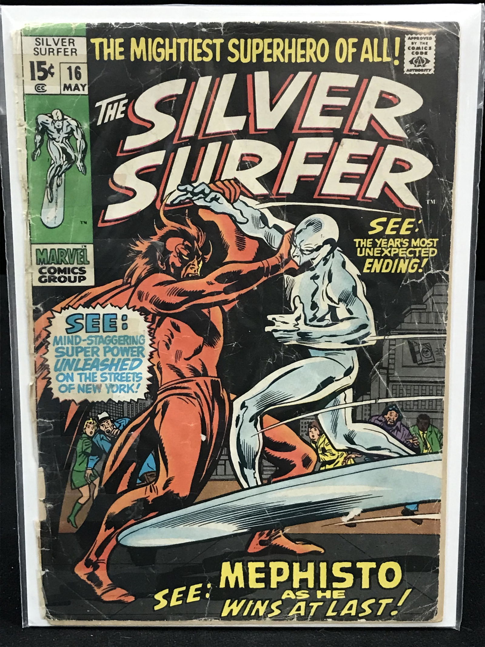 MARVEL COMICS SILVER SURFER NO.16 (1 of 1)