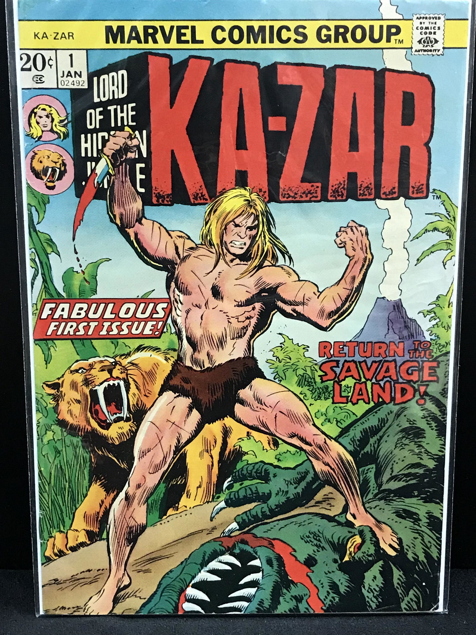 MARVEL COMICS KAZAR NO.1 (1 of 1)