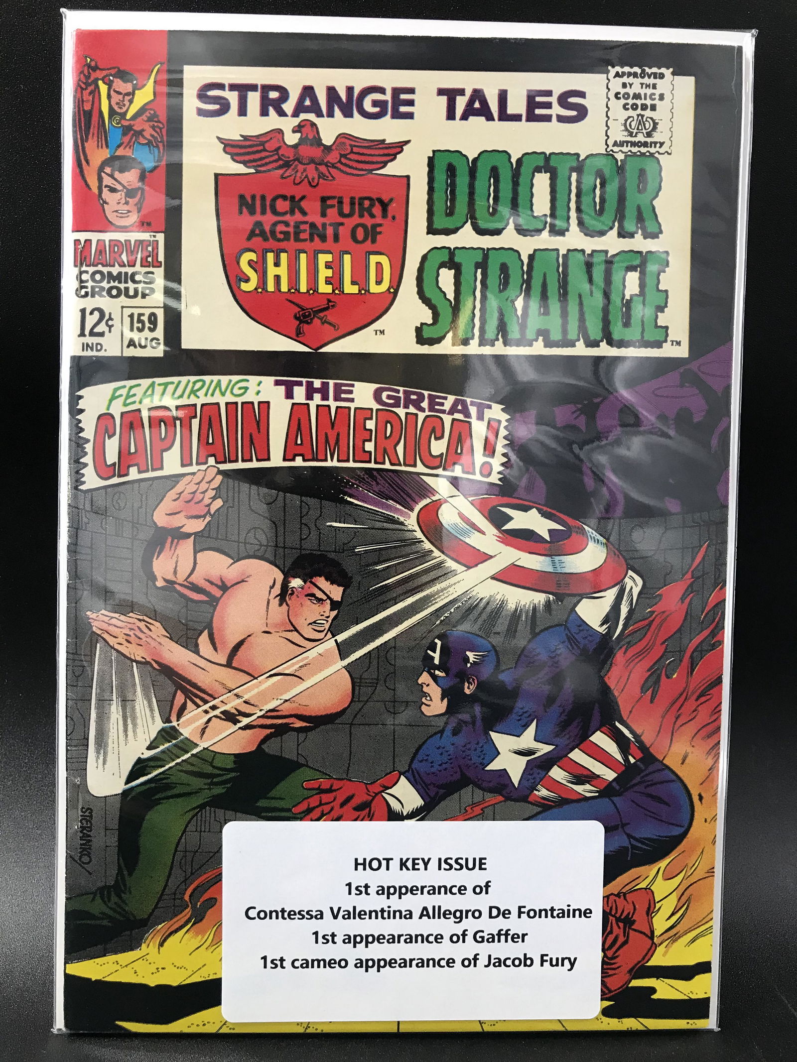 MARVEL COMICS STRANGE TALES NO.159 (LOTS OF 1ST APPEARANCES) (1 of 1)