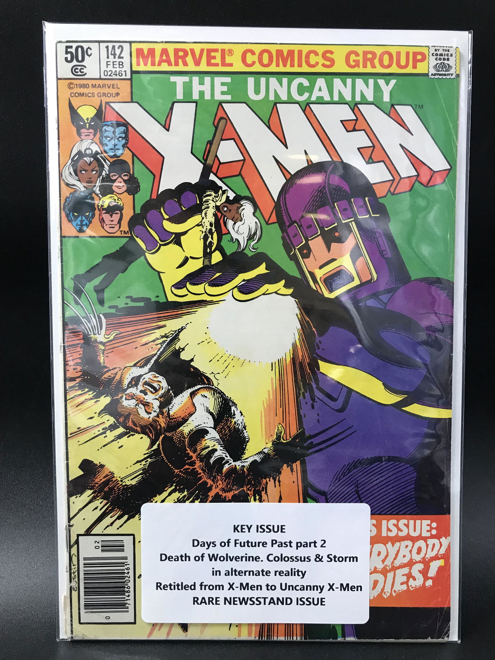 MARVEL COMICS THE UNCANNY X-MEN NO.142 (1 of 1)