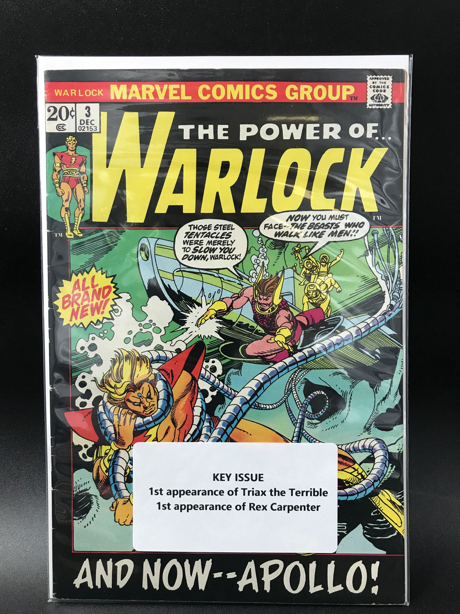 MARVEL COMICS WARLOCK NO.3 (1 of 1)