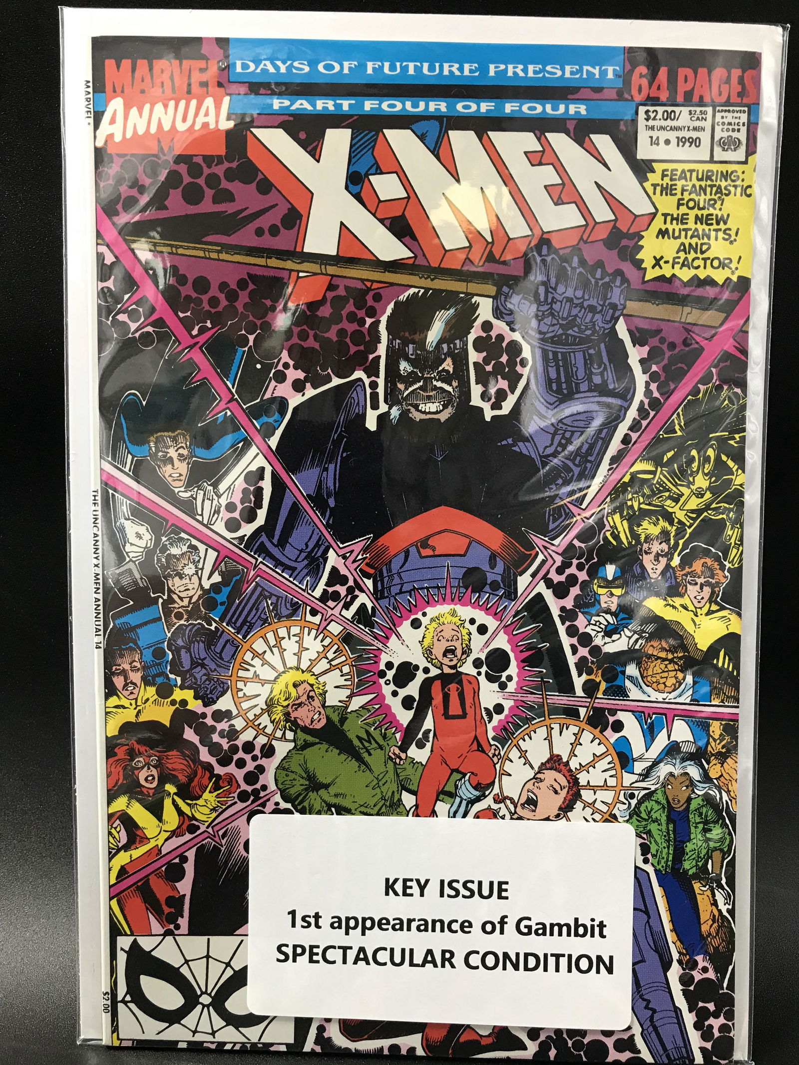 MARVEL COMICS X-MEN ANNUAL NO.4 (1 of 1)
