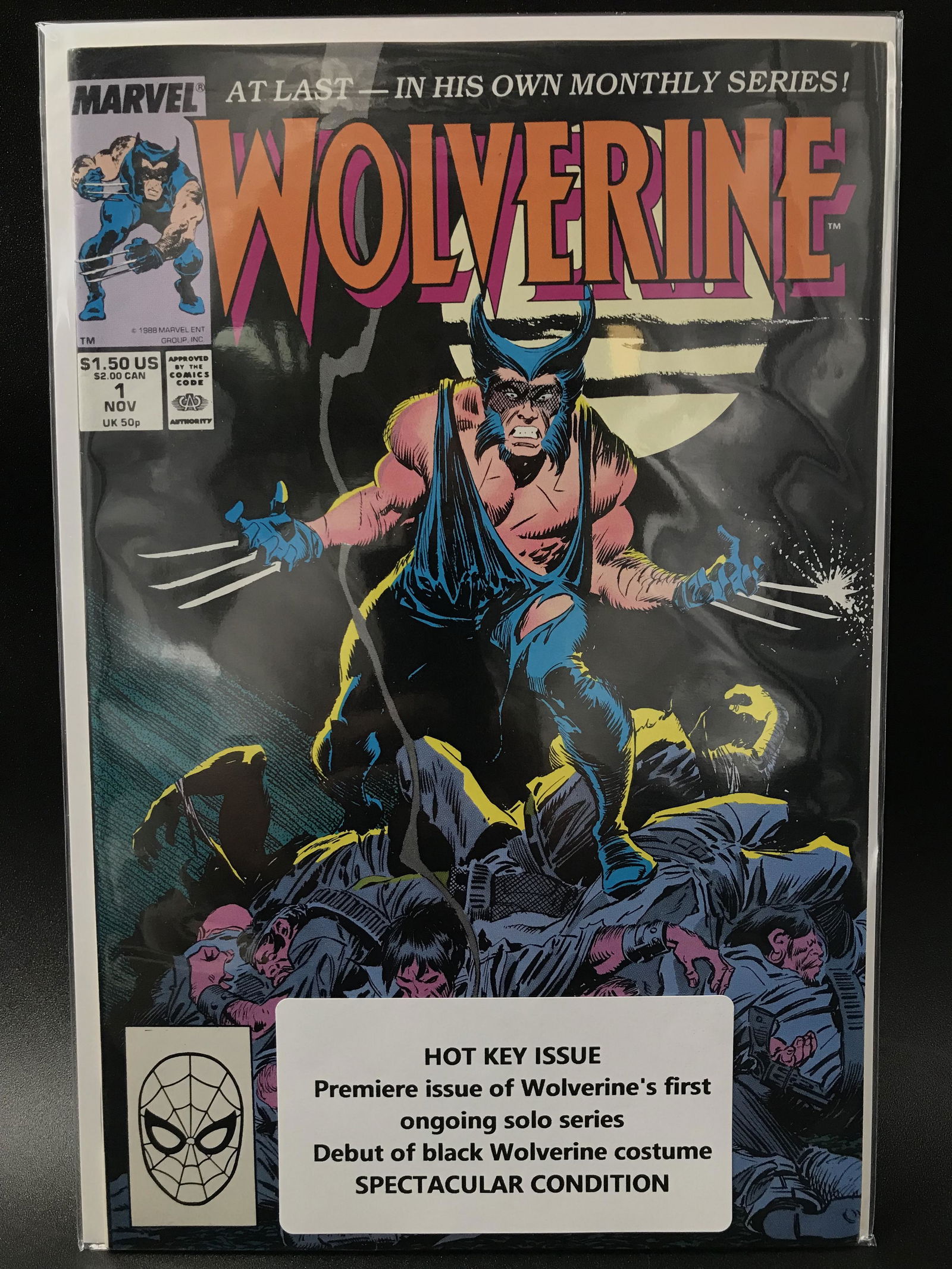 MARVEL COMICS WOLVERINE NO.1 (1 of 1)