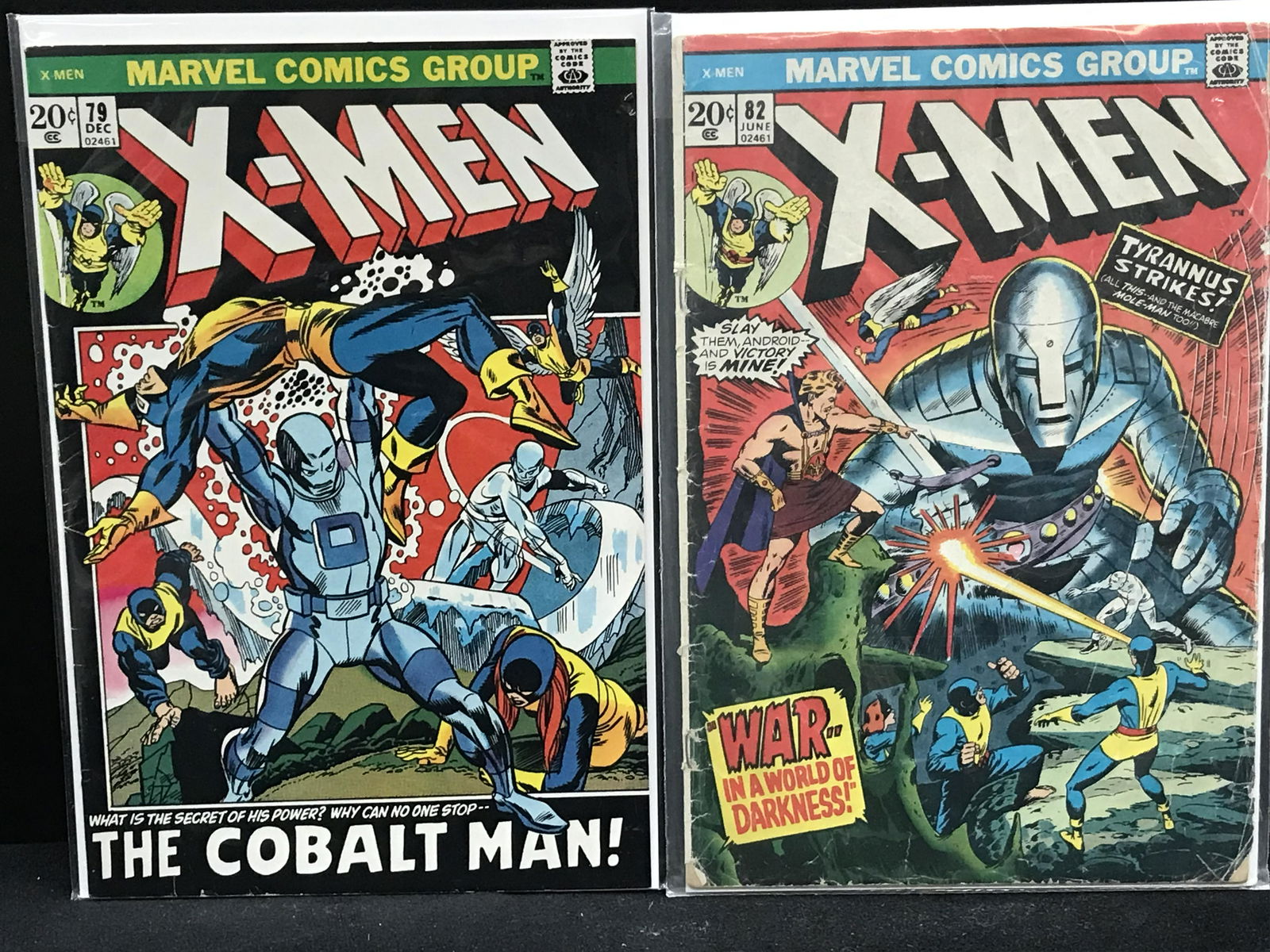 MARVEL COMICS BRONZE AGE X-MEN COMIC BOOK LOT (1 of 1)