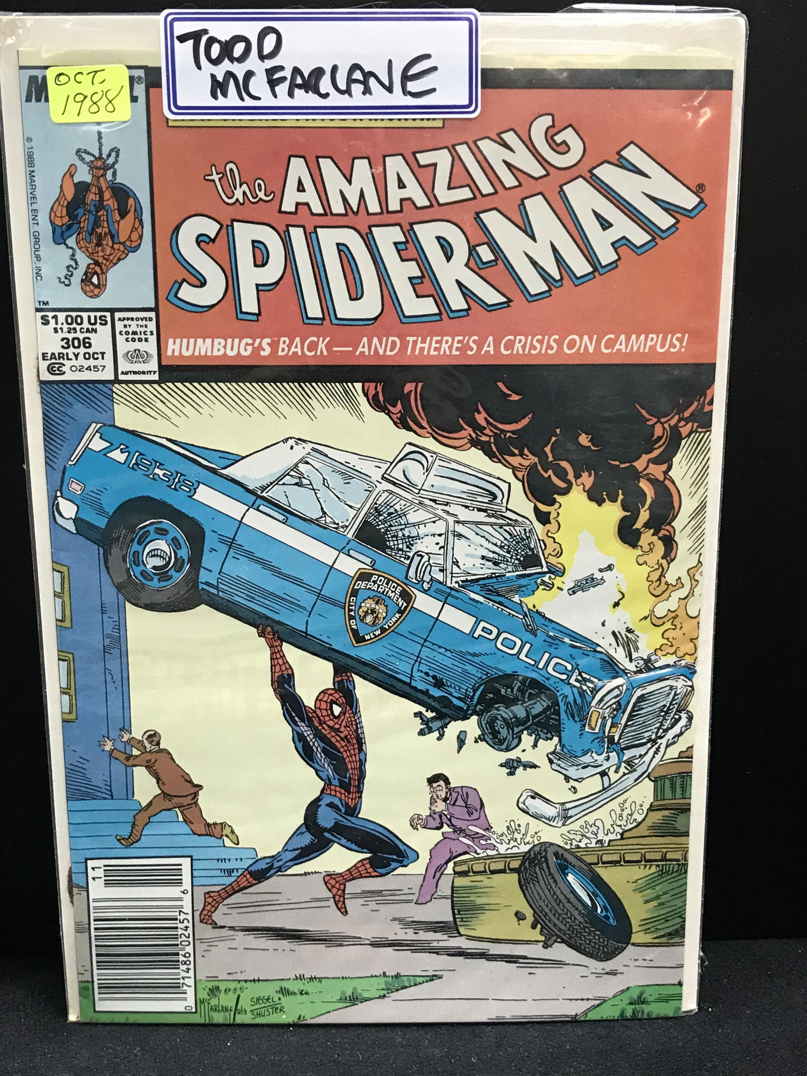 MARVEL COMICS THE AMAZING SPIDER-MAN NO.306 (1 of 1)