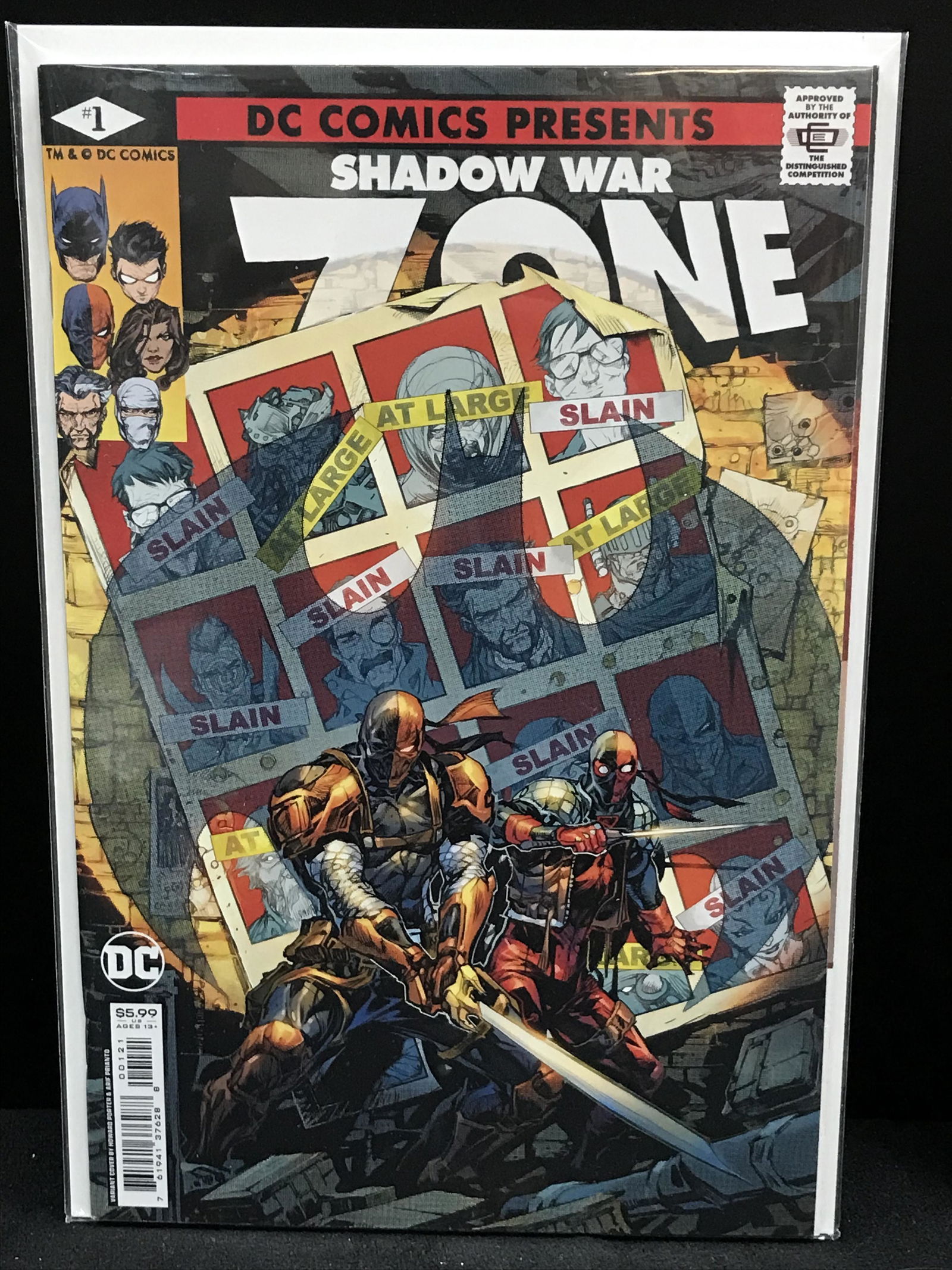 SHADOW WAR ZONE # 1 (DC COMICS) (1 of 1)