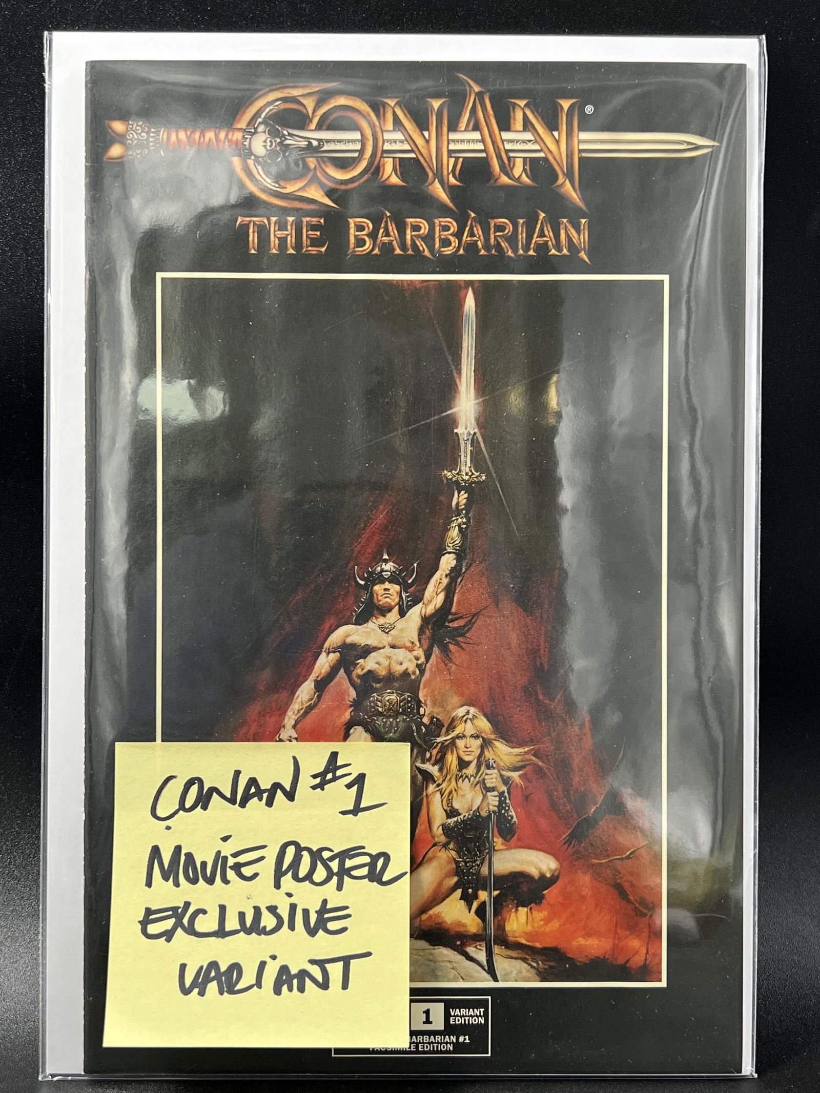 CONAN THE BARBARIAN NO.1 COMIC BOOK LOT EXCLUSIVE VARIAT) (1 of 1)