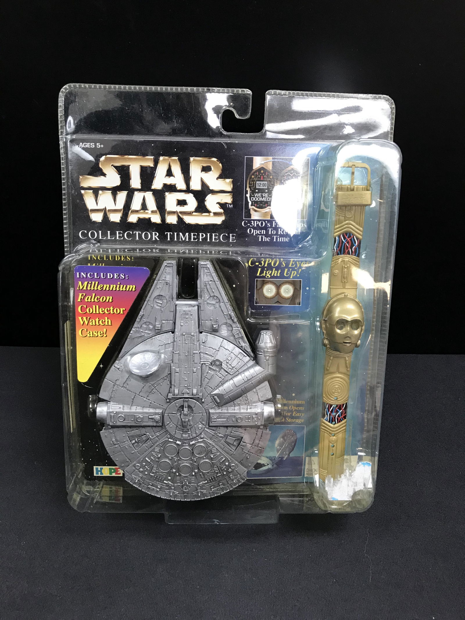 SEALED VINTAGE STAR WARS COLLECTOR TIMEPIECE SET (1 of 1)