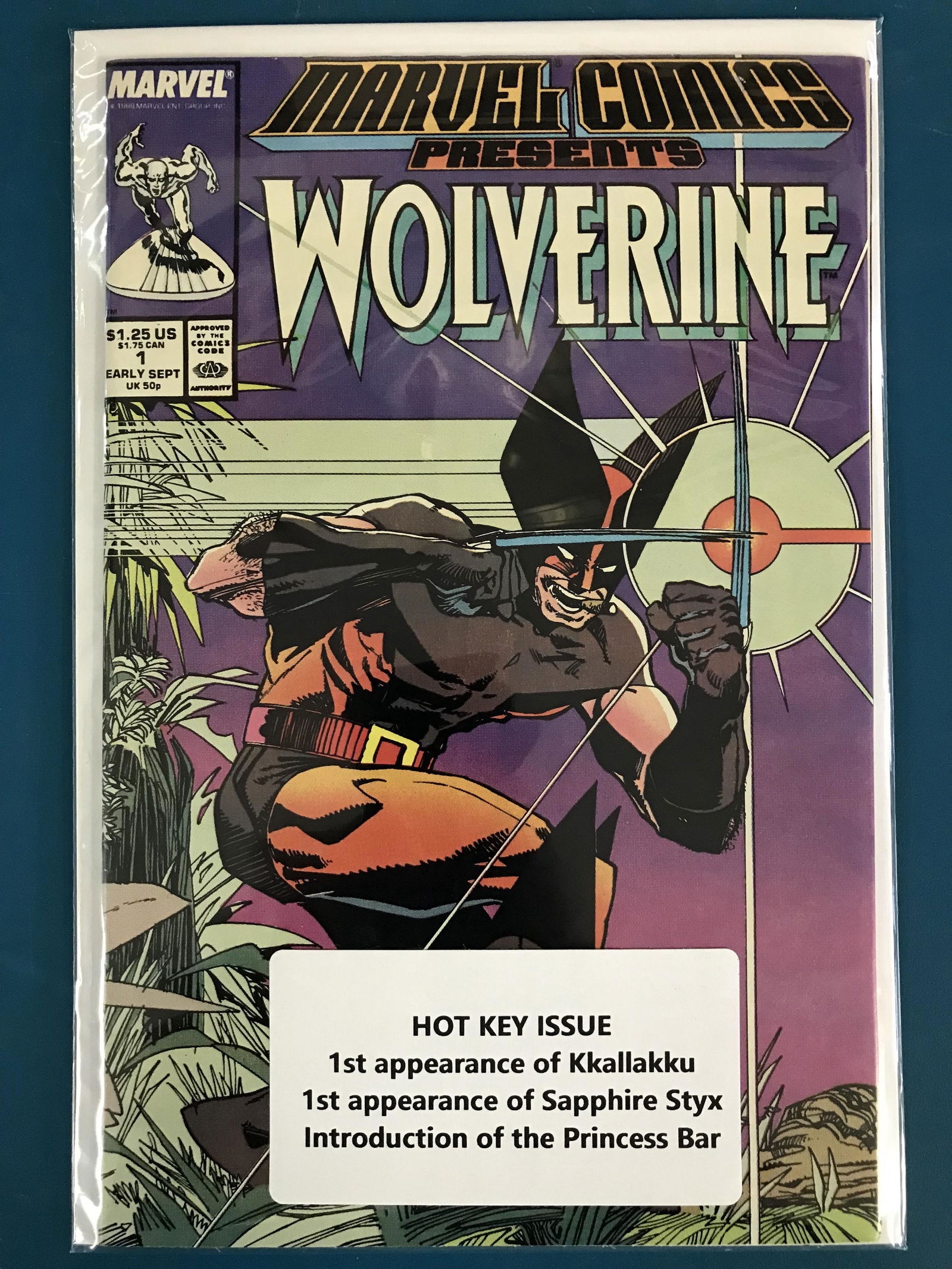 MARVEL COMICS WOLVERINE NO.1 (1 of 1)