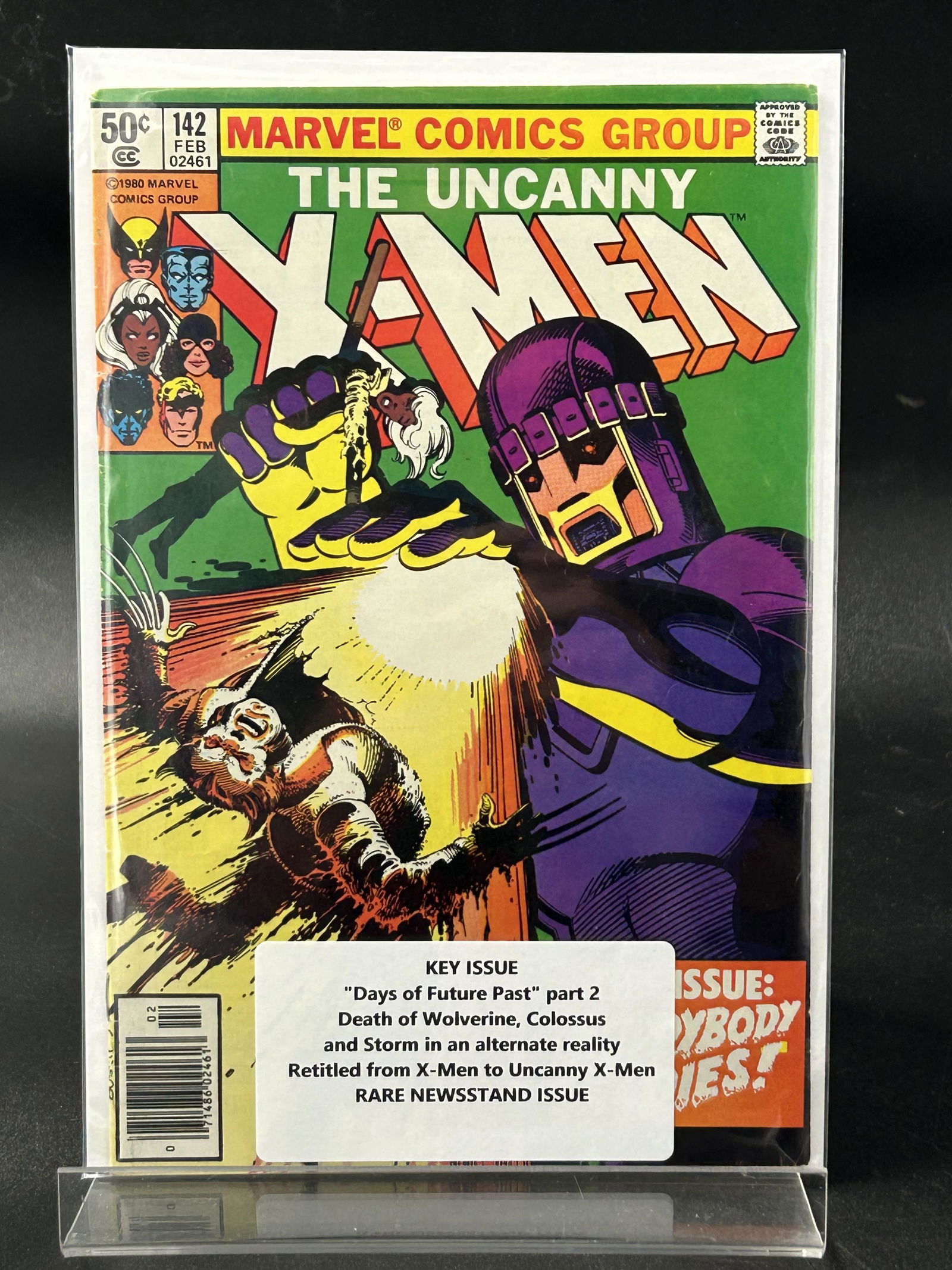 MARVEL COMICS THE UNCANNY X-MEN NO.142 (HUGE KEY) (1 of 1)