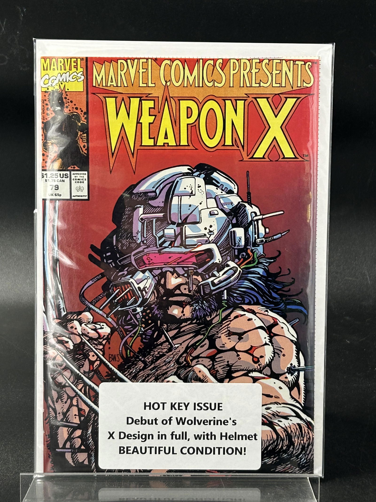MARVEL COMICS PRESENTS WEAPON X NO.79 (BIG KEY) (1 of 1)