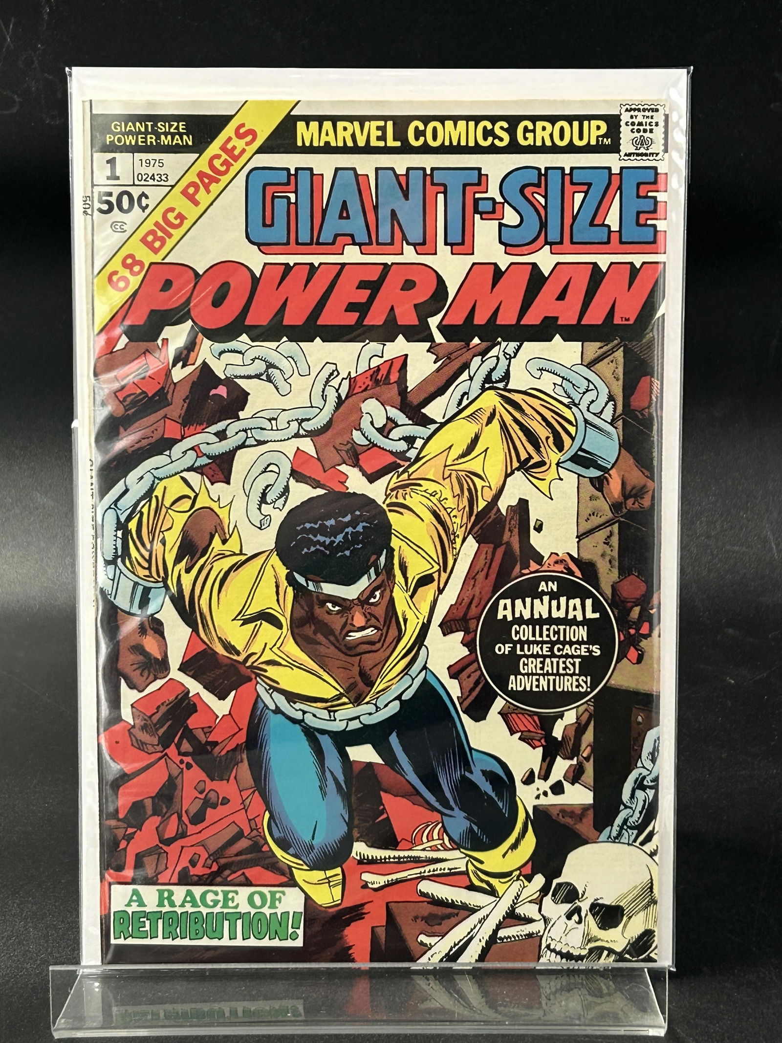 MARVEL COMICS GIANT SIZE POWER MAN NO.1 (1 of 1)
