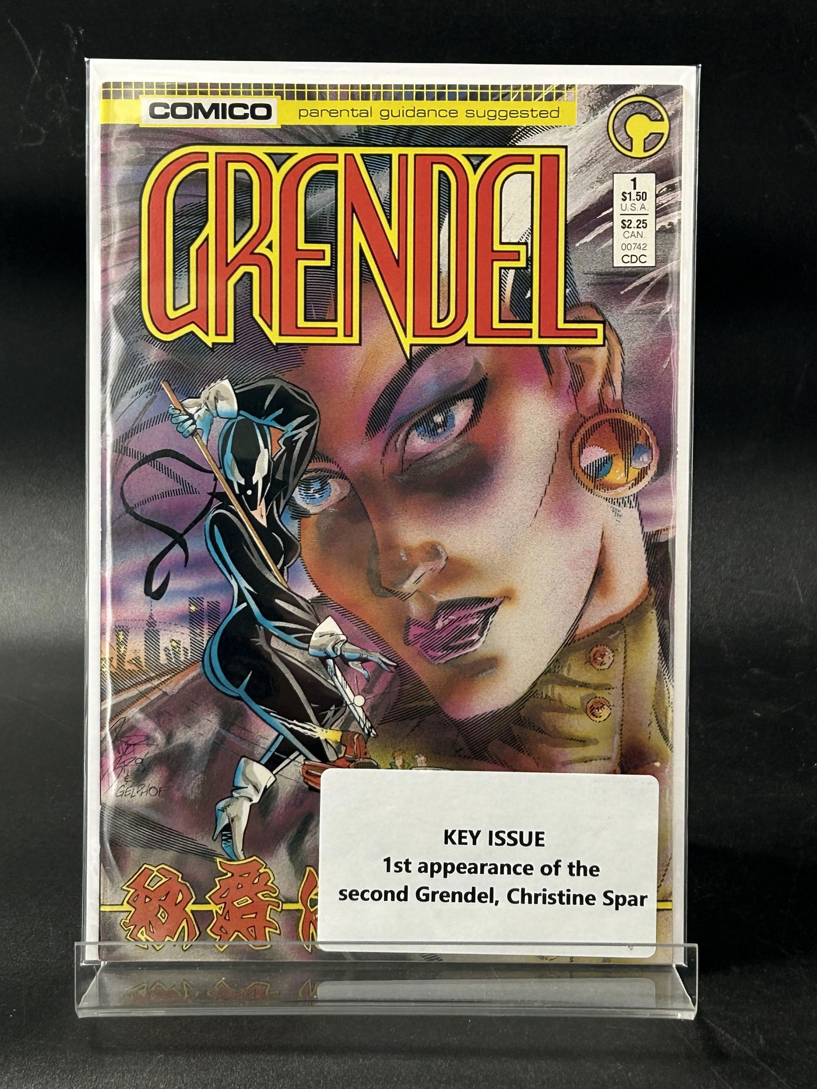 COMICO COMICS GRENDEL NO.1 (KEY ISSUE) (1 of 1)