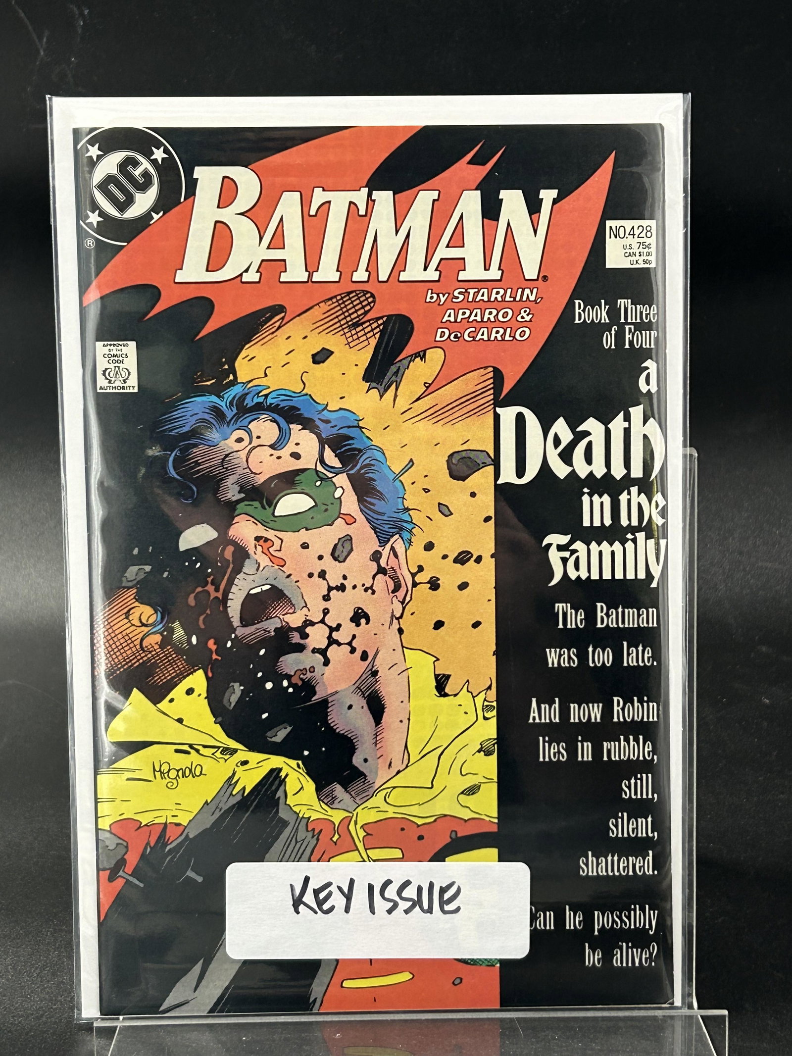 DC COMICS BATMAN NO.428: DC COMICS BATMAN NO.428