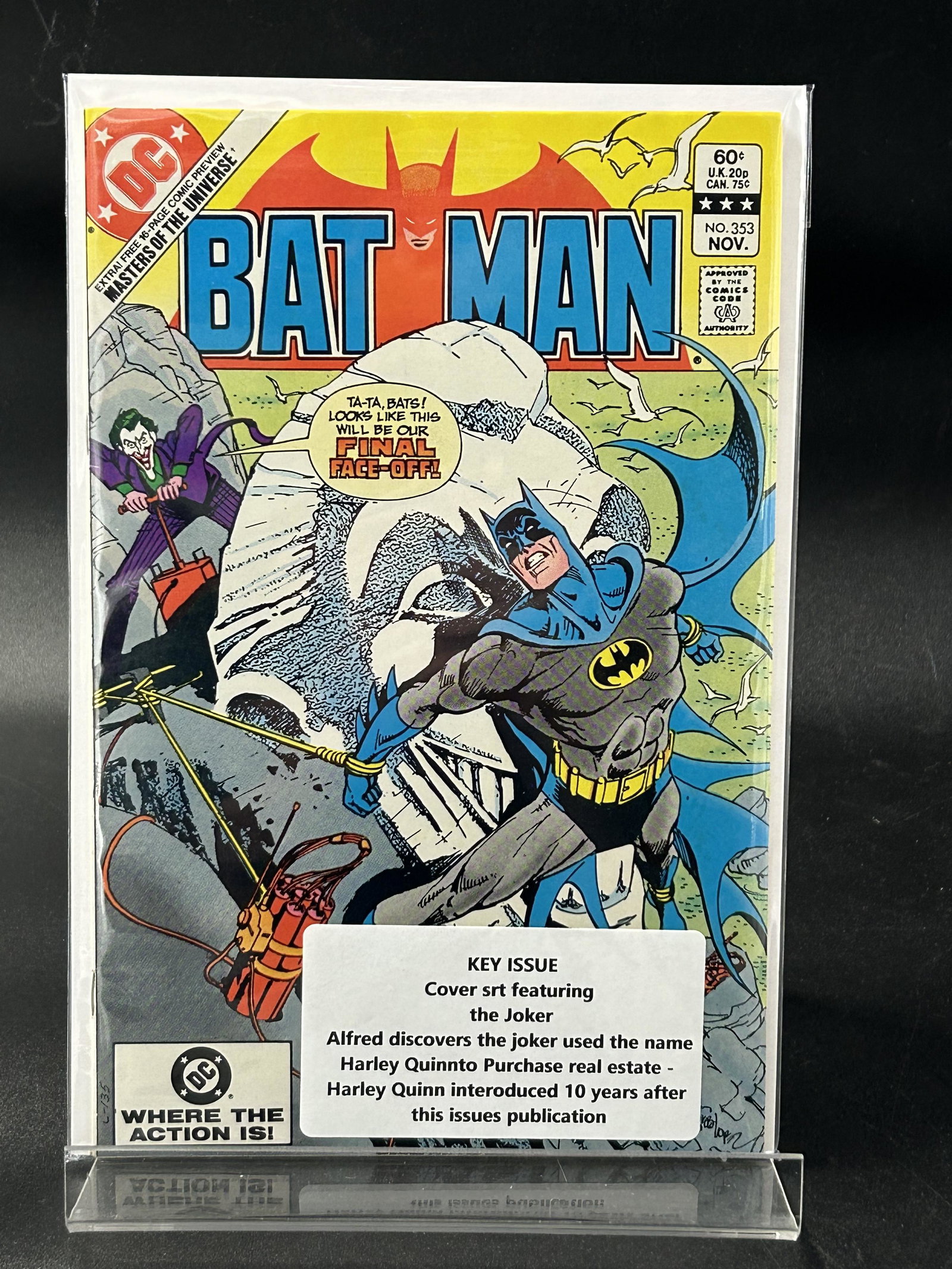 DC COMICS BATMAN NO.353: DC COMICS BATMAN NO.353