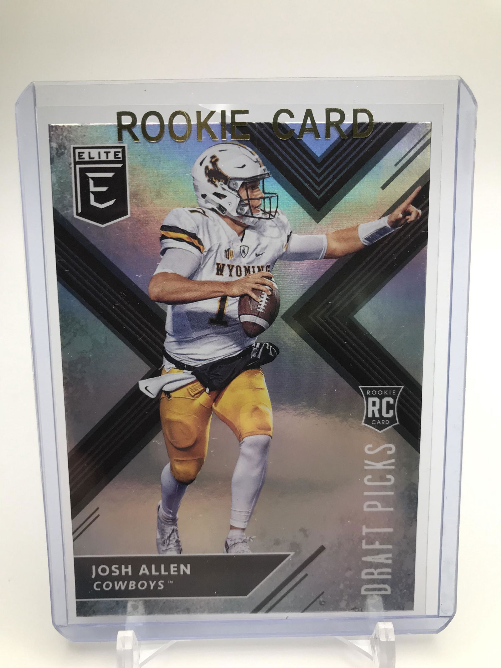 2018 PANINI ELITE DRAFT PICKS JOSH ALLEN ROOKIE CARD (1 of 2)