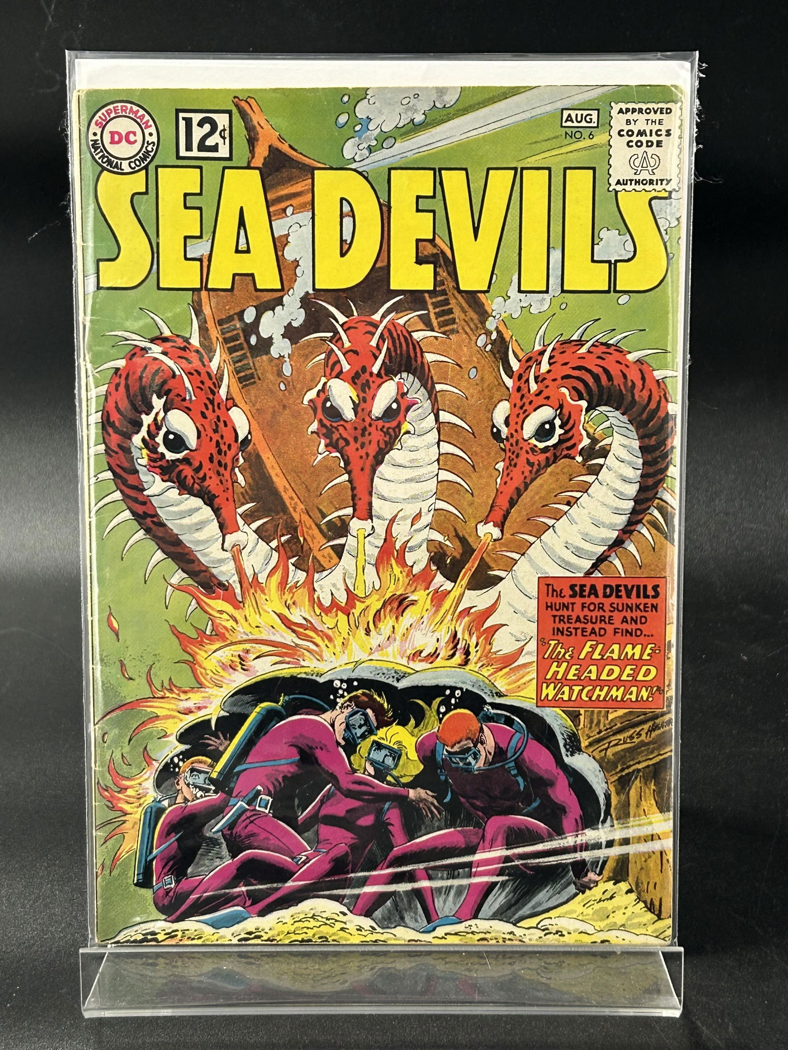 DC COMICS SEA DEVILS NO.6 (1 of 1)