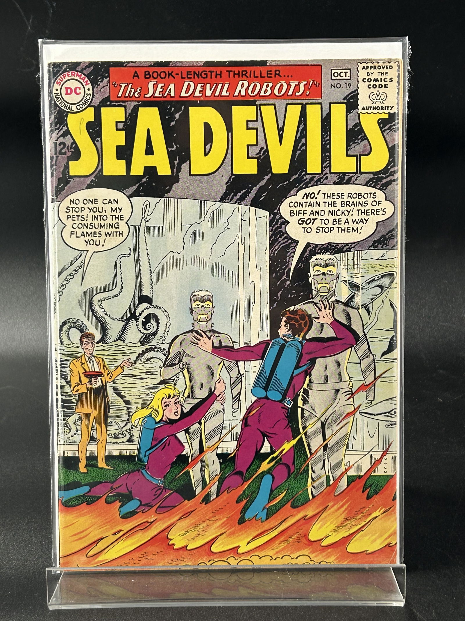 DC COMICS SEA DEVILS NO.19 (1 of 1)