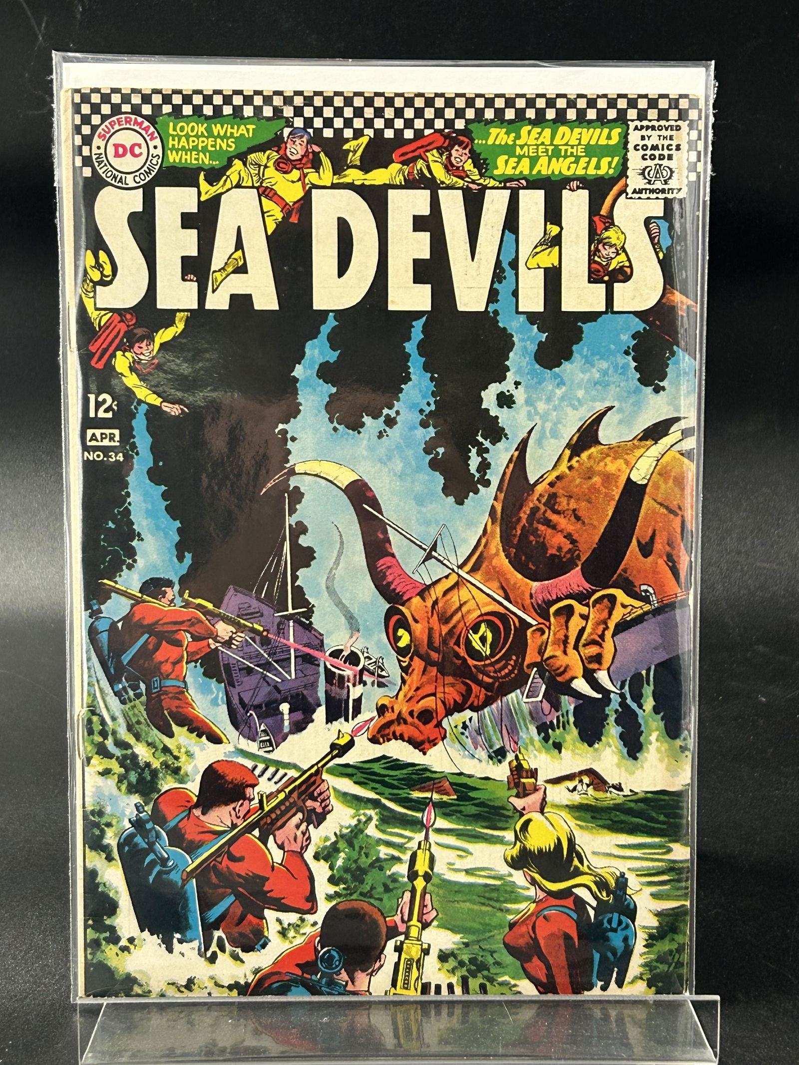 DC COMICS SEA DEVILS NO.34 (1 of 1)