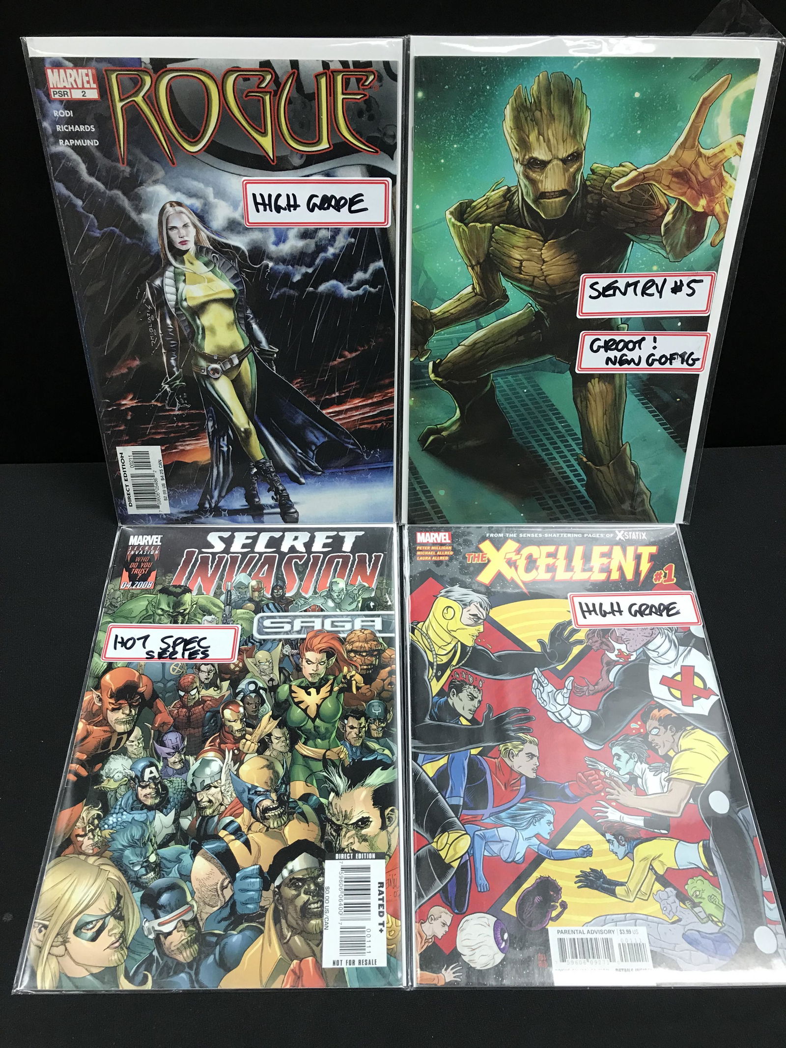 MARVEL KEY COMIC BOOK LOT (1 of 1)