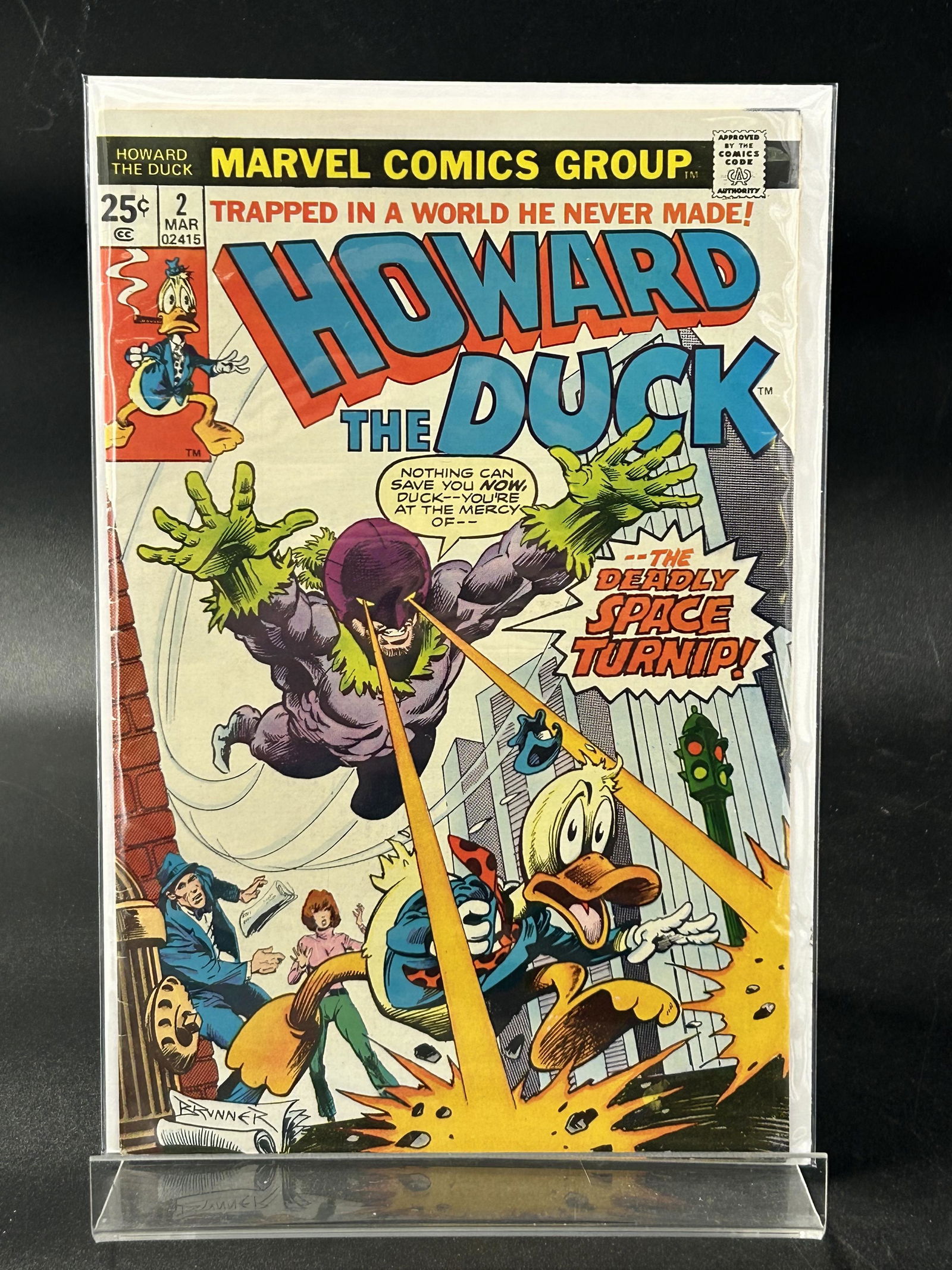 MARVEL COMICS HOWARD THE DUCK NO.2 (1 of 1)