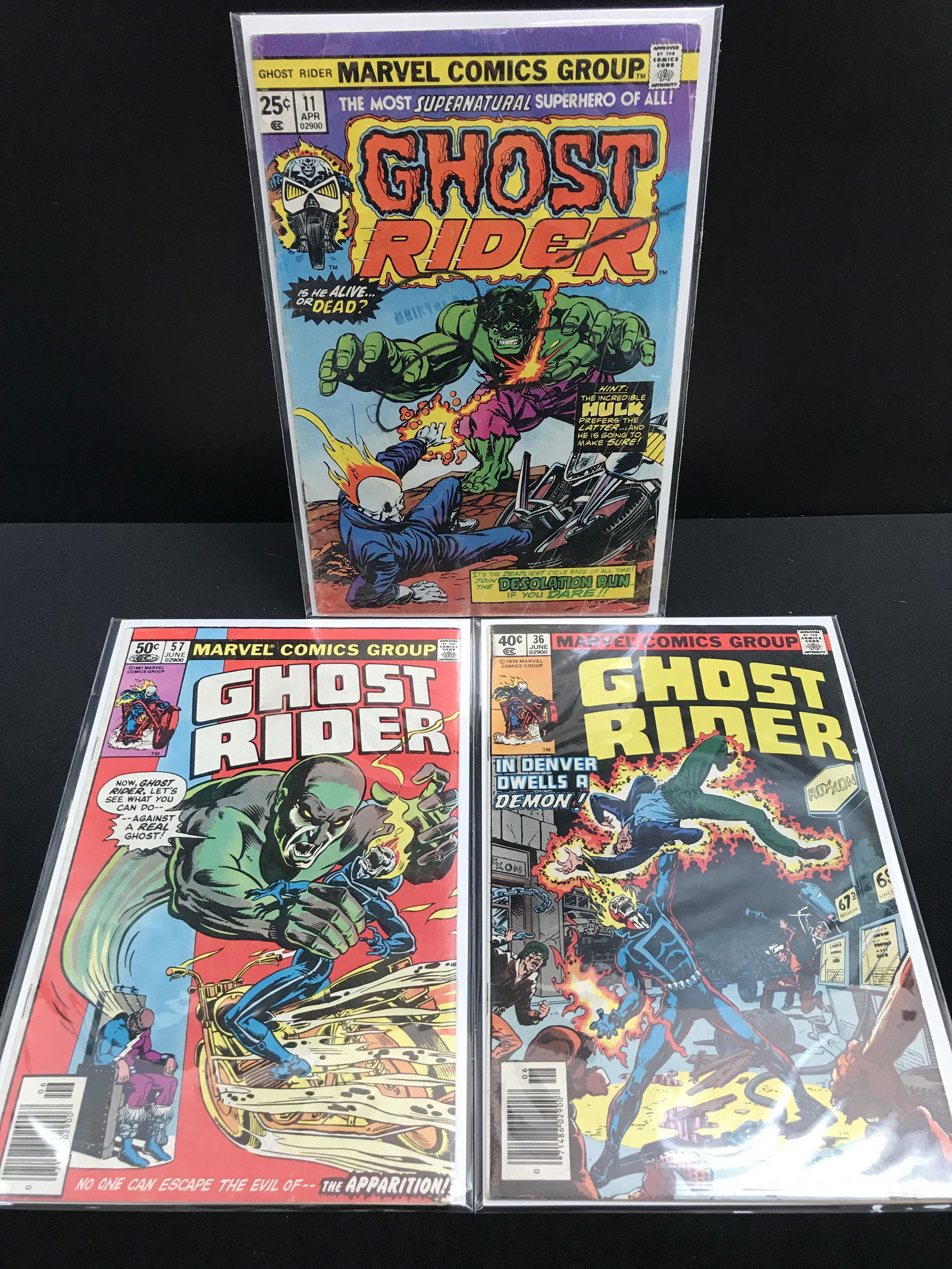 GHOST RIDER #11 , #36 , #57   (MARVEL COMICS) (1 of 1)