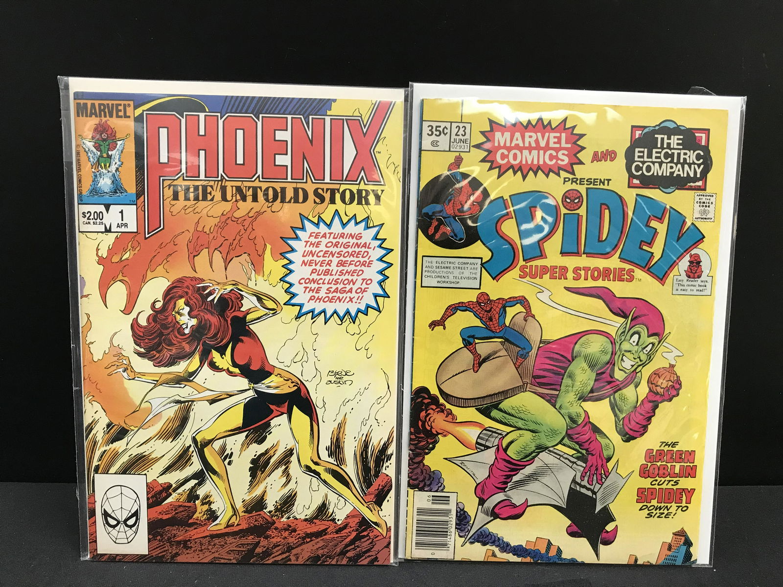 PHOENIX #1 AND SPIDEY SUPER STORIES #23 (MARVEL COMICS) (1 of 1)