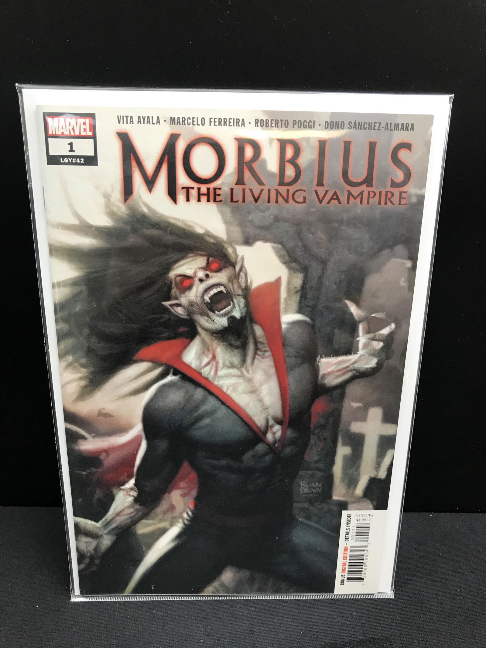 MORBIUS THE LIVING VAMPIRE #1 (MARVEL COMICS) (1 of 1)