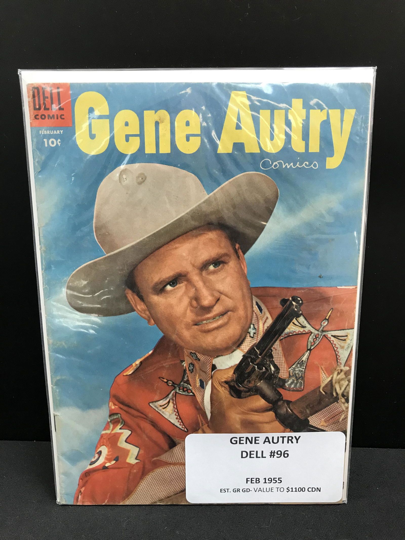 GENE AUTRY #96  DELL COMICS (1 of 1)