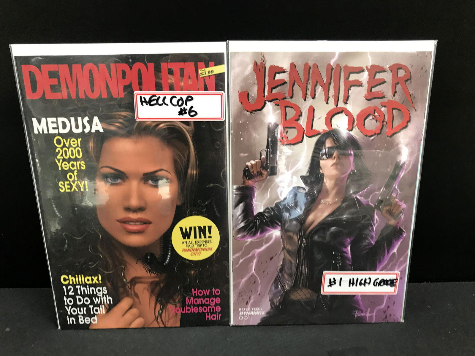 DEMONPOLITAN #6 AND JENNIFER BLOOD #1 (1 of 1)