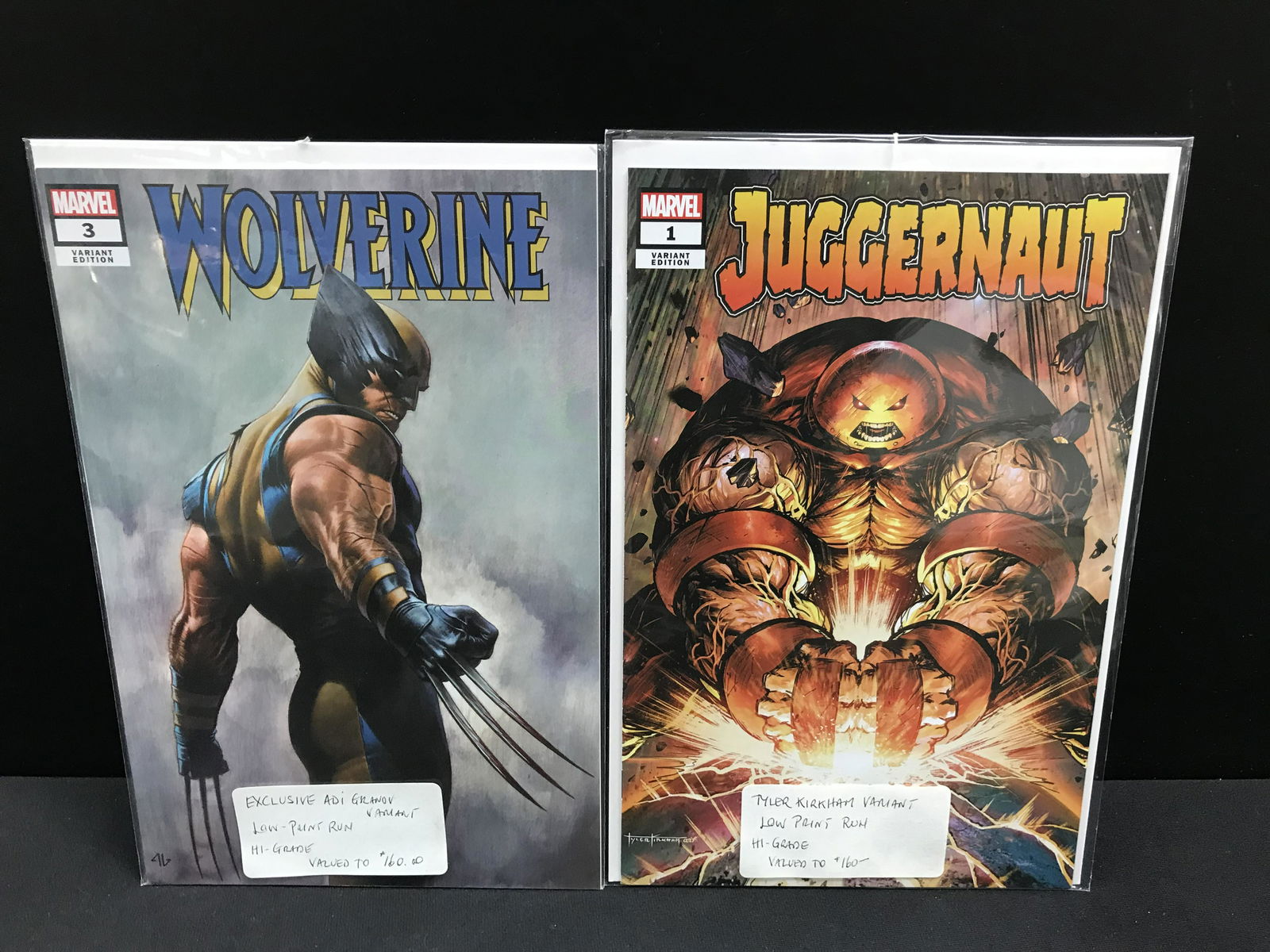 WOLVERINE #3 AND JUGGERNAUT #1 (MARVEL COMICS) (1 of 1)