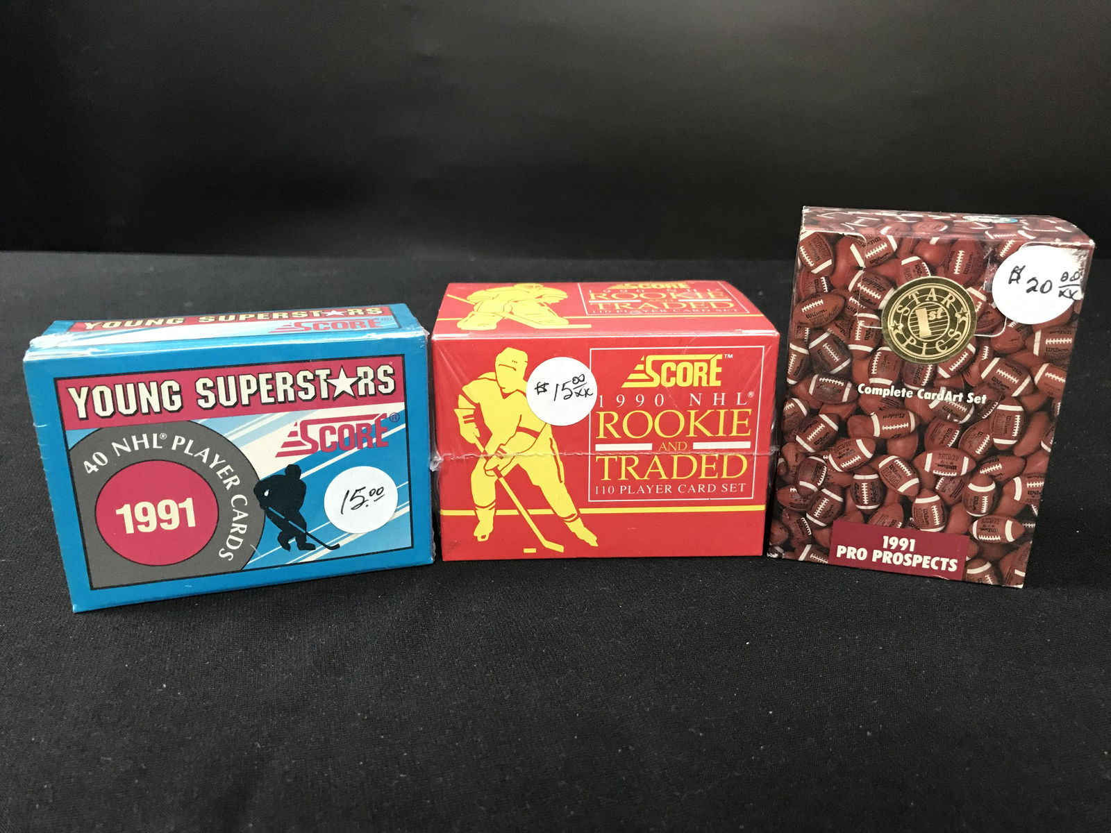 LOT OF 3 SEALED SPORTS CARD SETS (1 of 1)