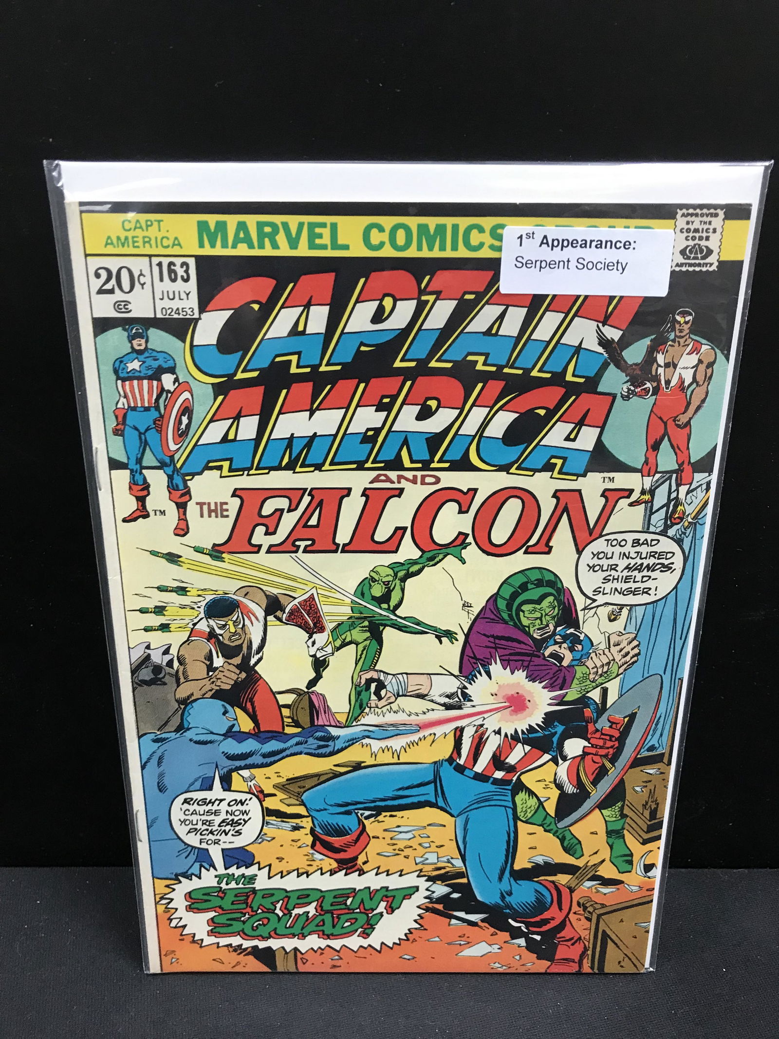 CAPTAIN AMERICA AND FALCON NO. 163 (MARVEL COMICS) (1 of 1)