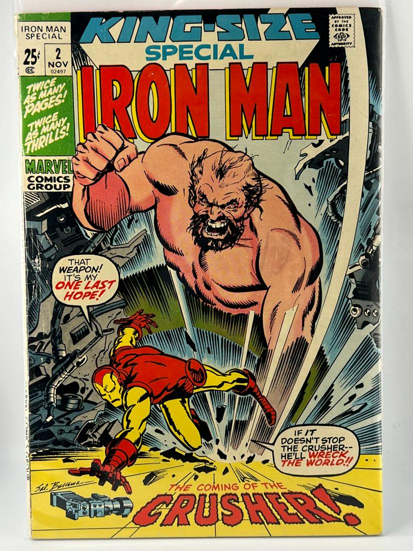 KING SIZE SPECIAL IRON MAN NO. 2 (MARVEL COMICS) (1 of 1)