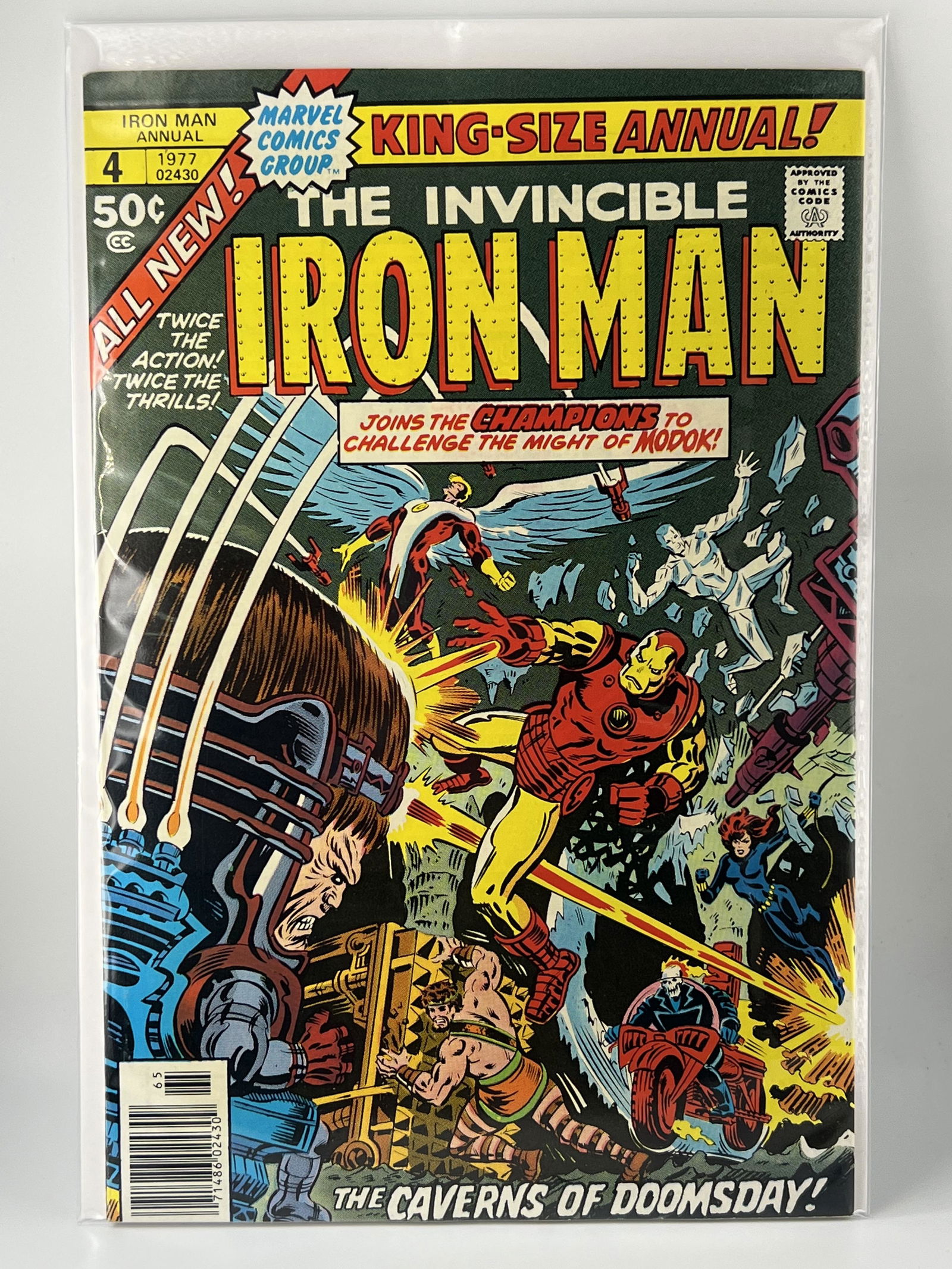 THE INVINCIBLE IRON MAN NO.4 (MARVEL COMICS) (1 of 1)