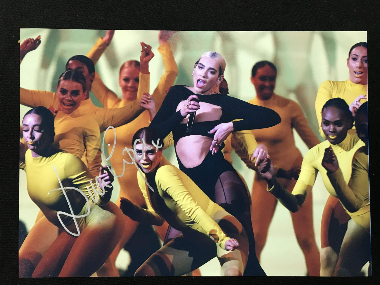 DUA  LIPA SIGNED 8X10 (RA COA) (1 of 2)