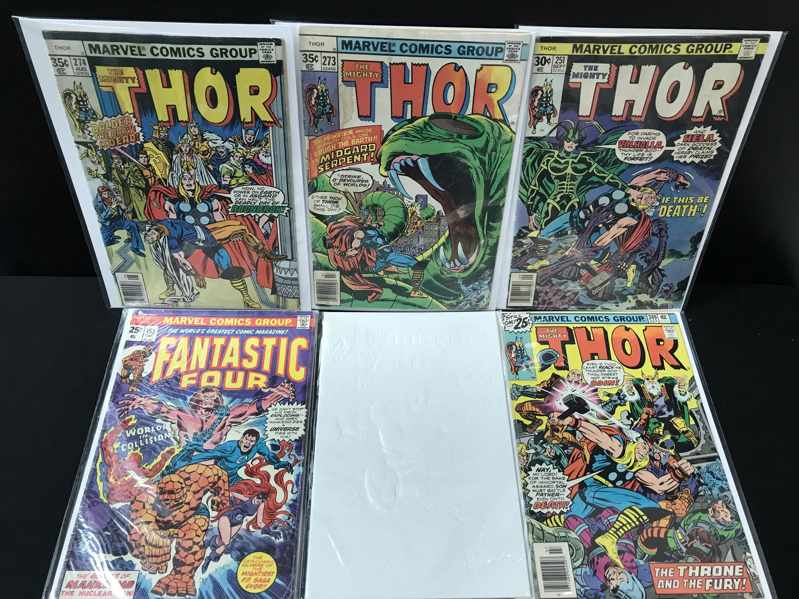 DC COMICS THOR BRONZE AGE COMIC BOOK LOT (1 of 1)