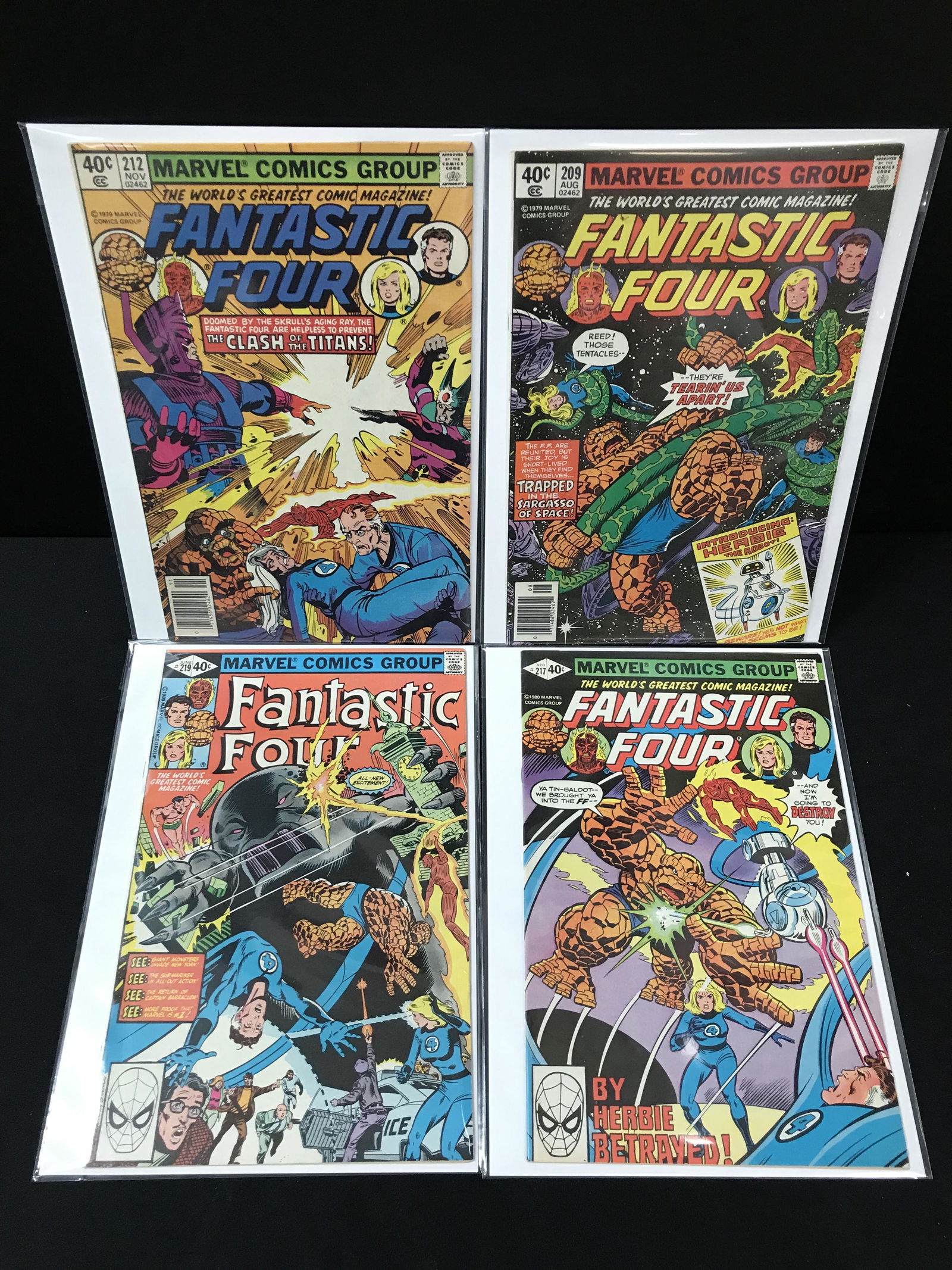 DC COMICS FANTASTIC FOUR BRONZE AGE COMIC BOOK LOT (1 of 1)